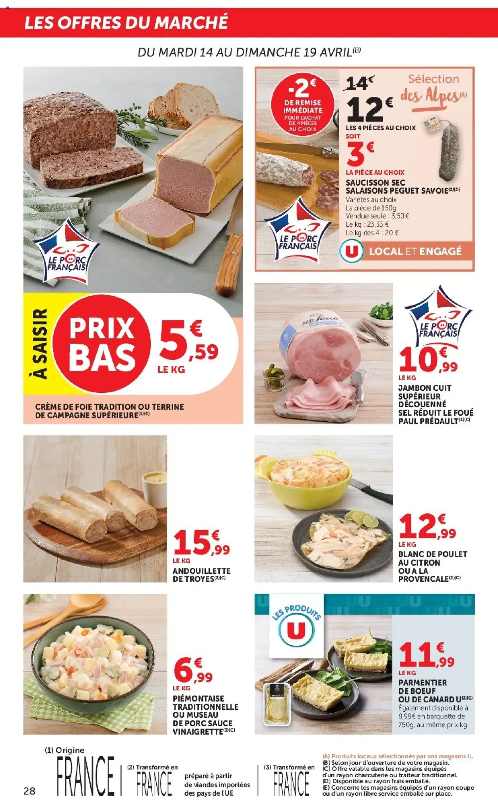 Hyper U catalogue - brochure valable à partir du 14/04/2026, page 28 sur 40