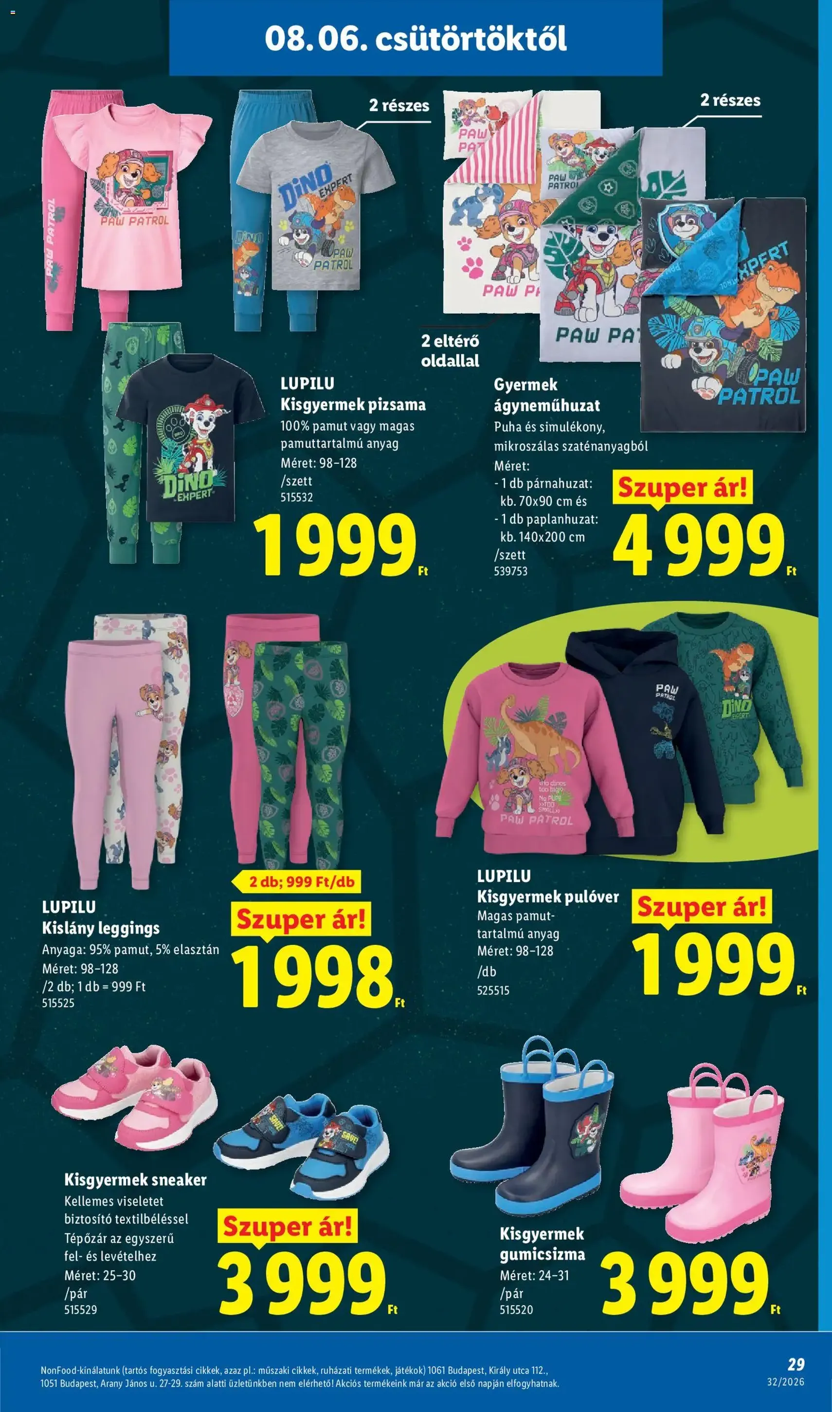 Lidl akciós újság - 2026.08.06. érvényes szórólap 29 oldal 80 oldalból