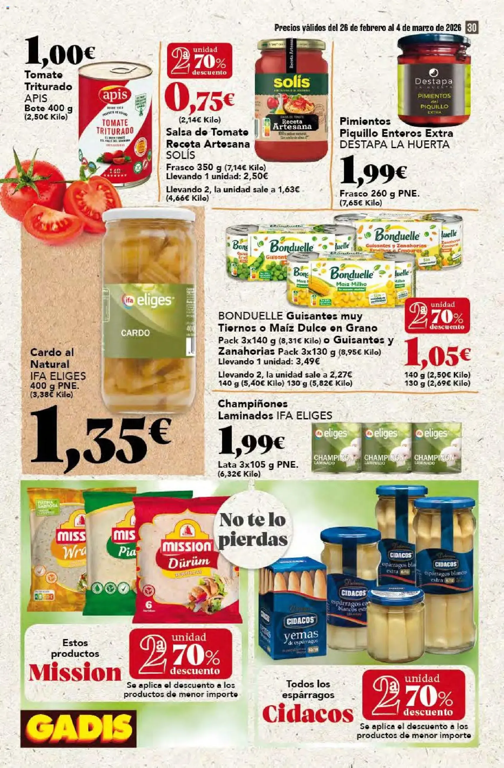 Gadis - folleto - folleto válido desde 26/02/2026 página 30 de 48