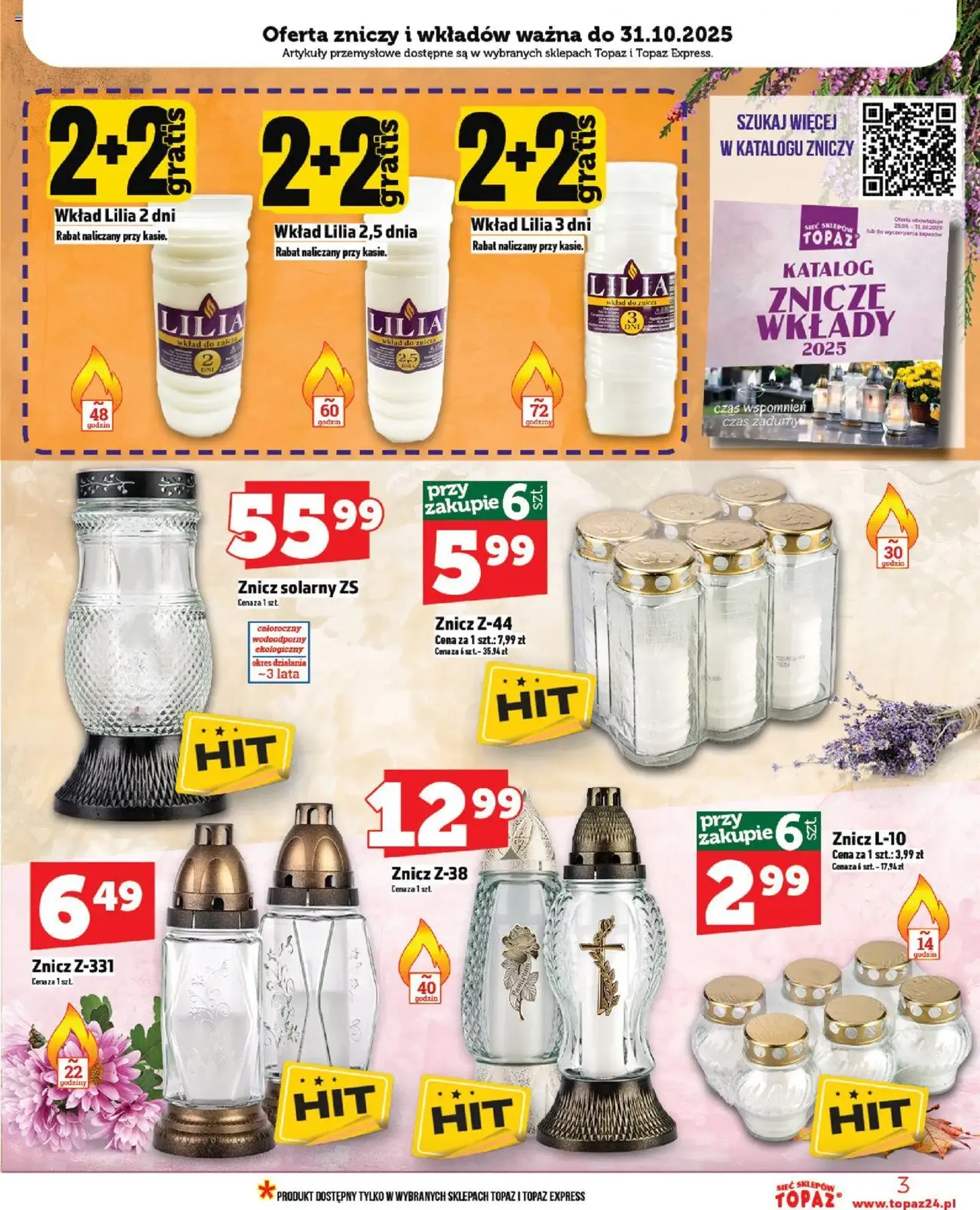 Topaz Gazetka - ważny gazetka od 23.10.2025 strona 3 z 32 Topaz Gazetka - ważny gazetka od 23.10.2025 strona 3 z 32