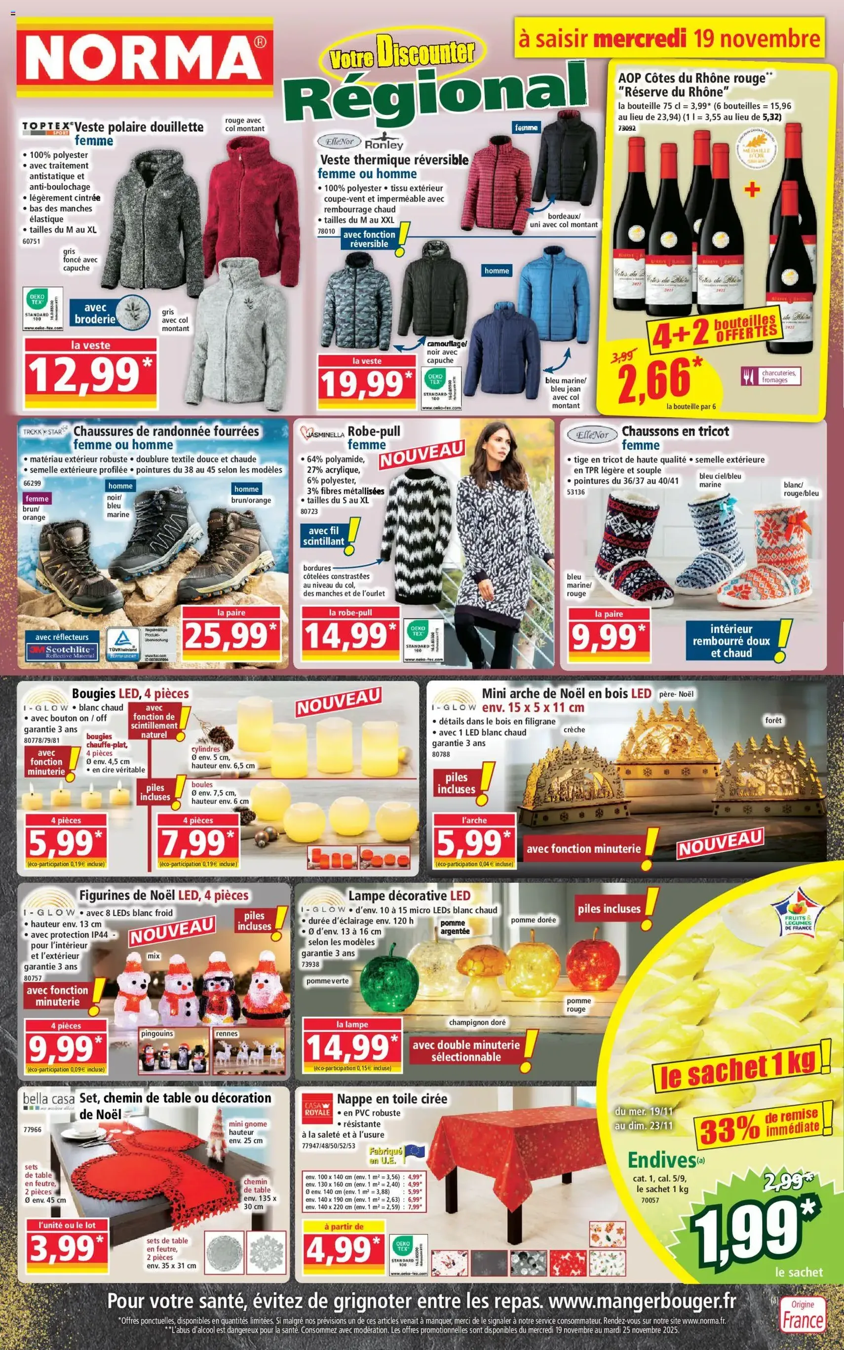 Norma catalogue - brochure valable à partir du 19/11/2025, page 1 sur 12