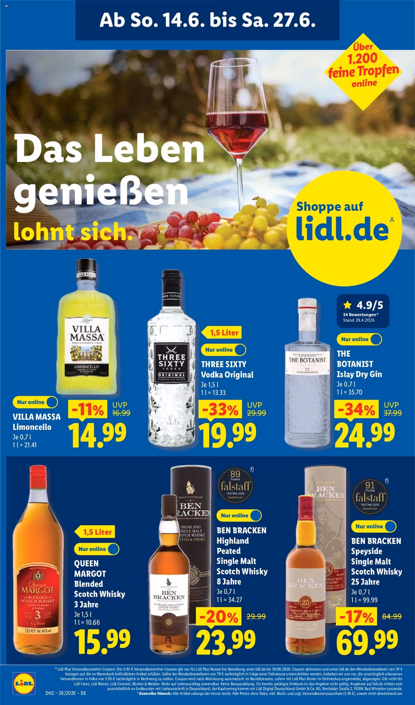 Lidl Prospekt - Gültiger Prospekt ab 22.06.2026, Seite 26 von insgesamt 70