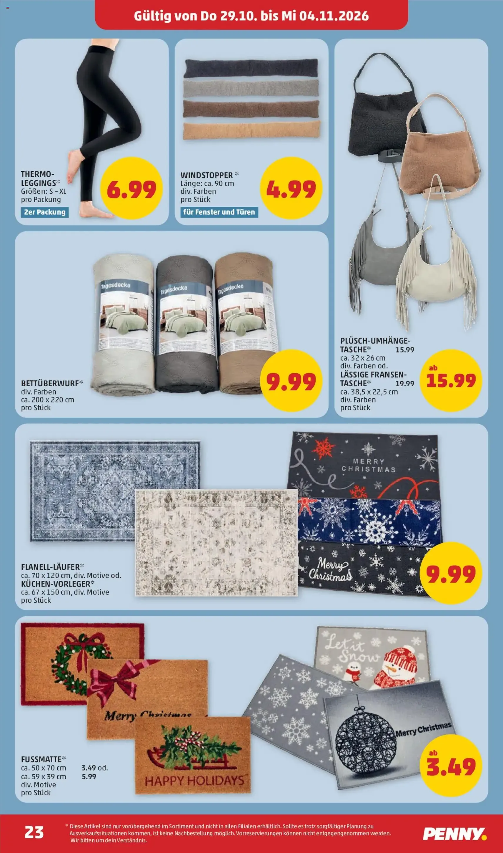 Penny Markt Flugblatt - Gültiger Prospekt ab 29.10.2026, Seite 23 von insgesamt 36