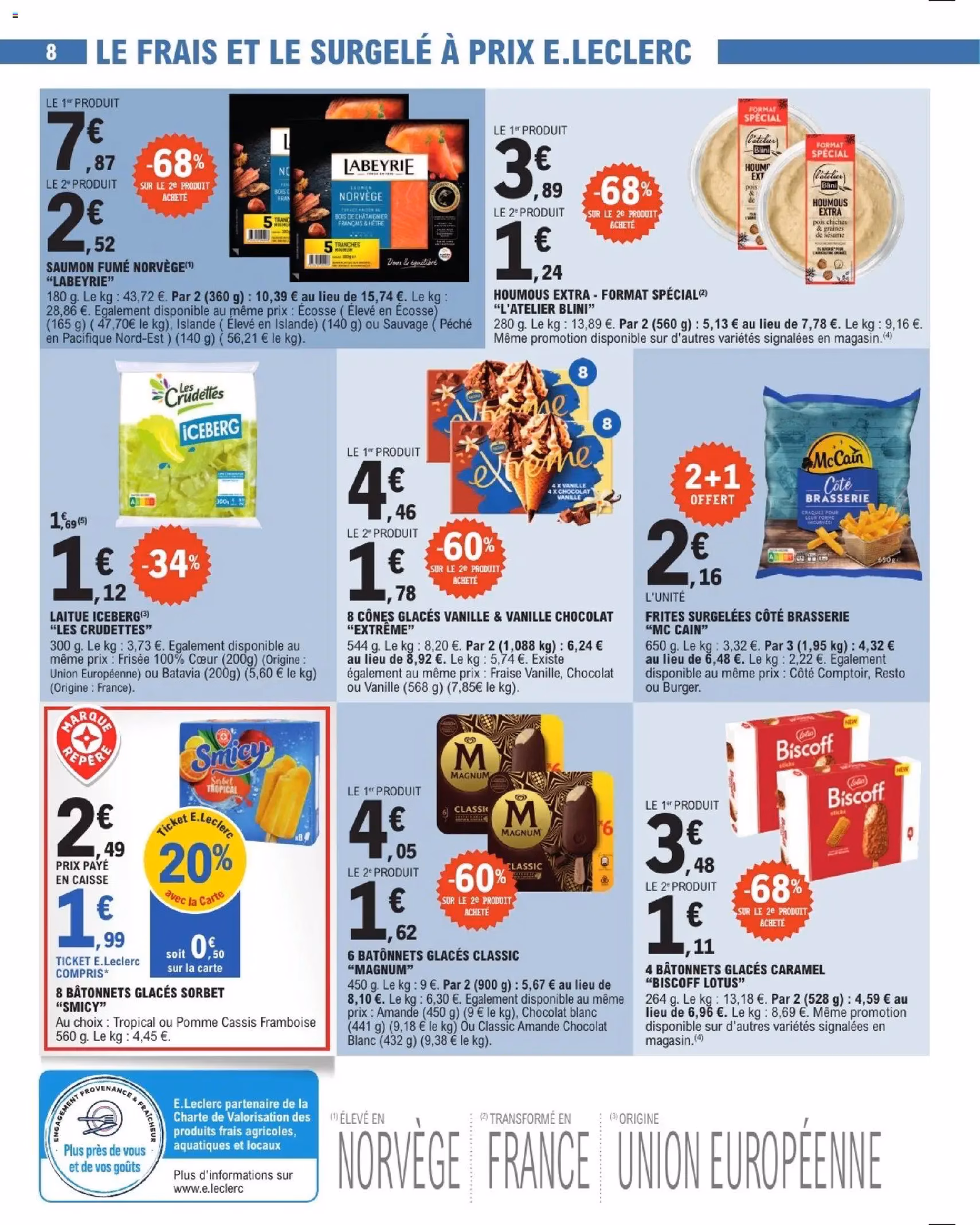 E.Leclerc catalogue - brochure valable à partir du 04/08/2026, page 8 sur 24