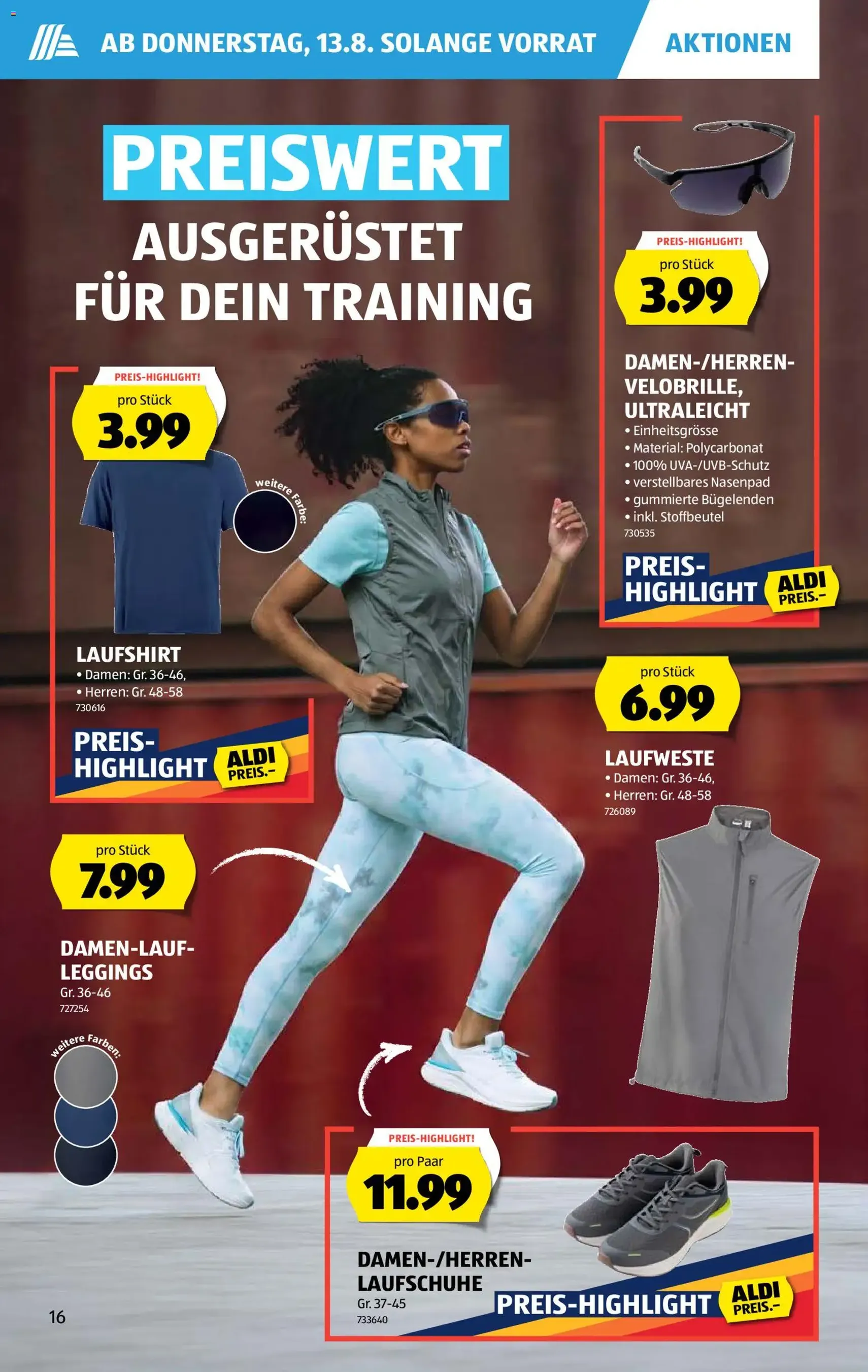 Aldi aktionen - Gültiger Prospekt ab 13.08.2026, Seite 16 von insgesamt 47