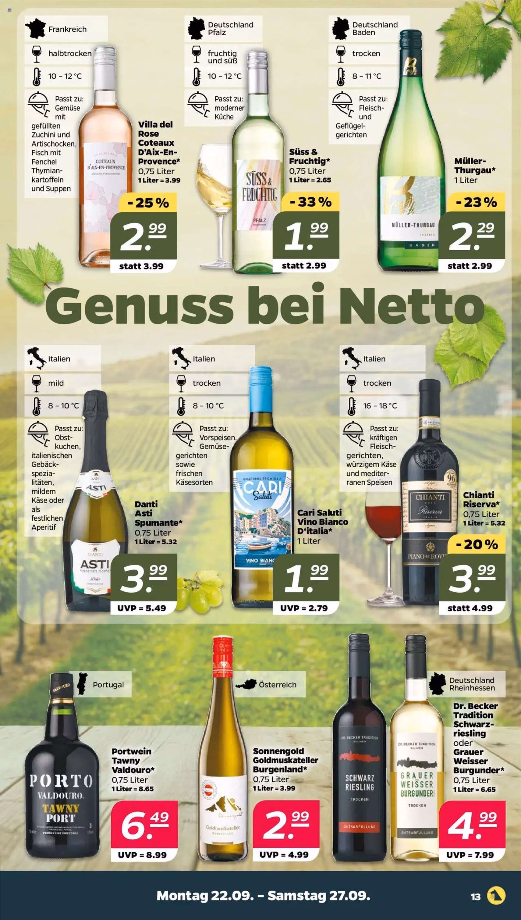 Netto Prospekt - Gültiger Prospekt ab 21.09.2025, Seite 13 von insgesamt 34 Netto Prospekt - Gültiger Prospekt ab 21.09.2025, Seite 13 von insgesamt 34