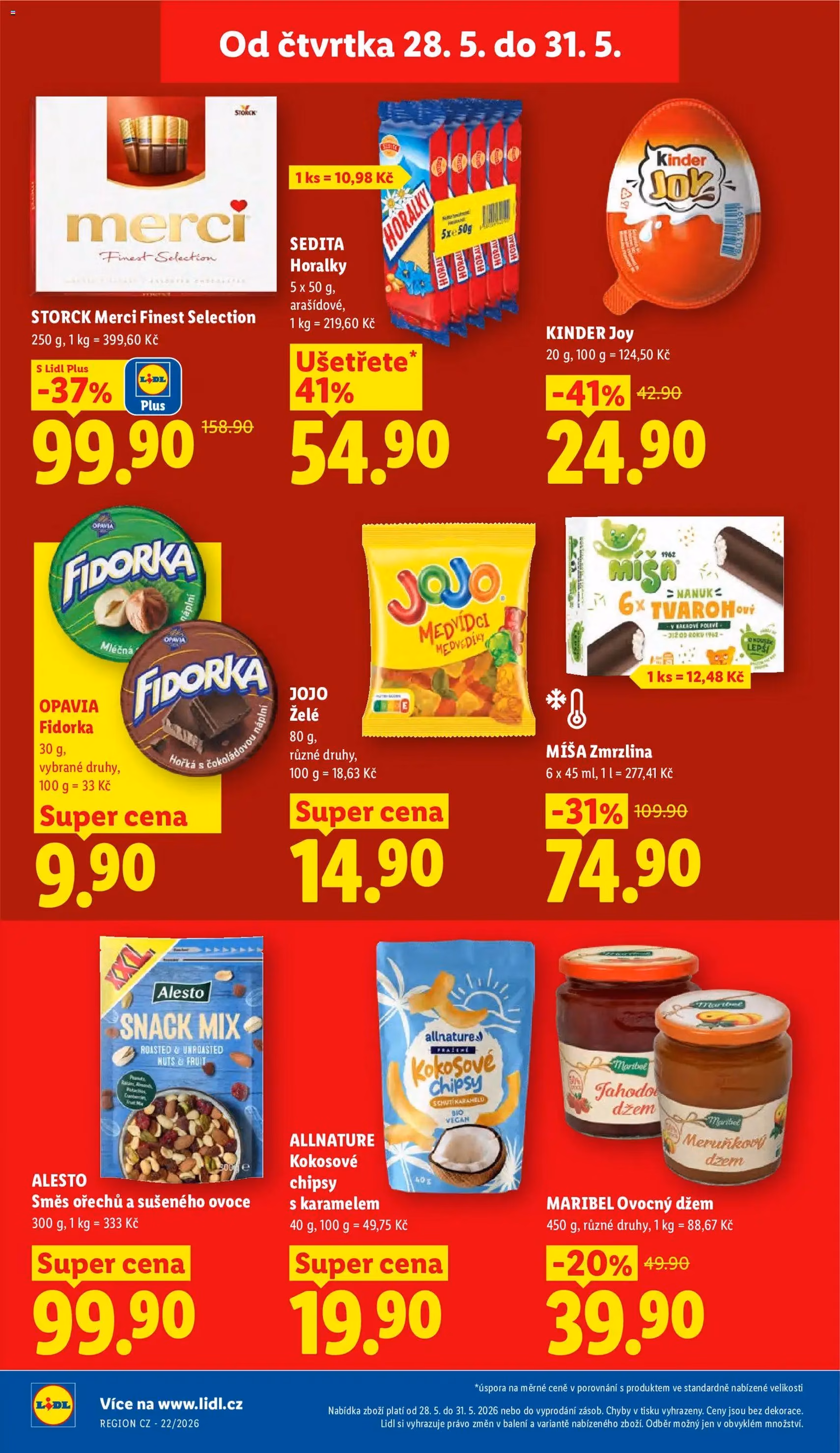 Lidl leták - platný leták od 28.05.2026 strana 22 z 57