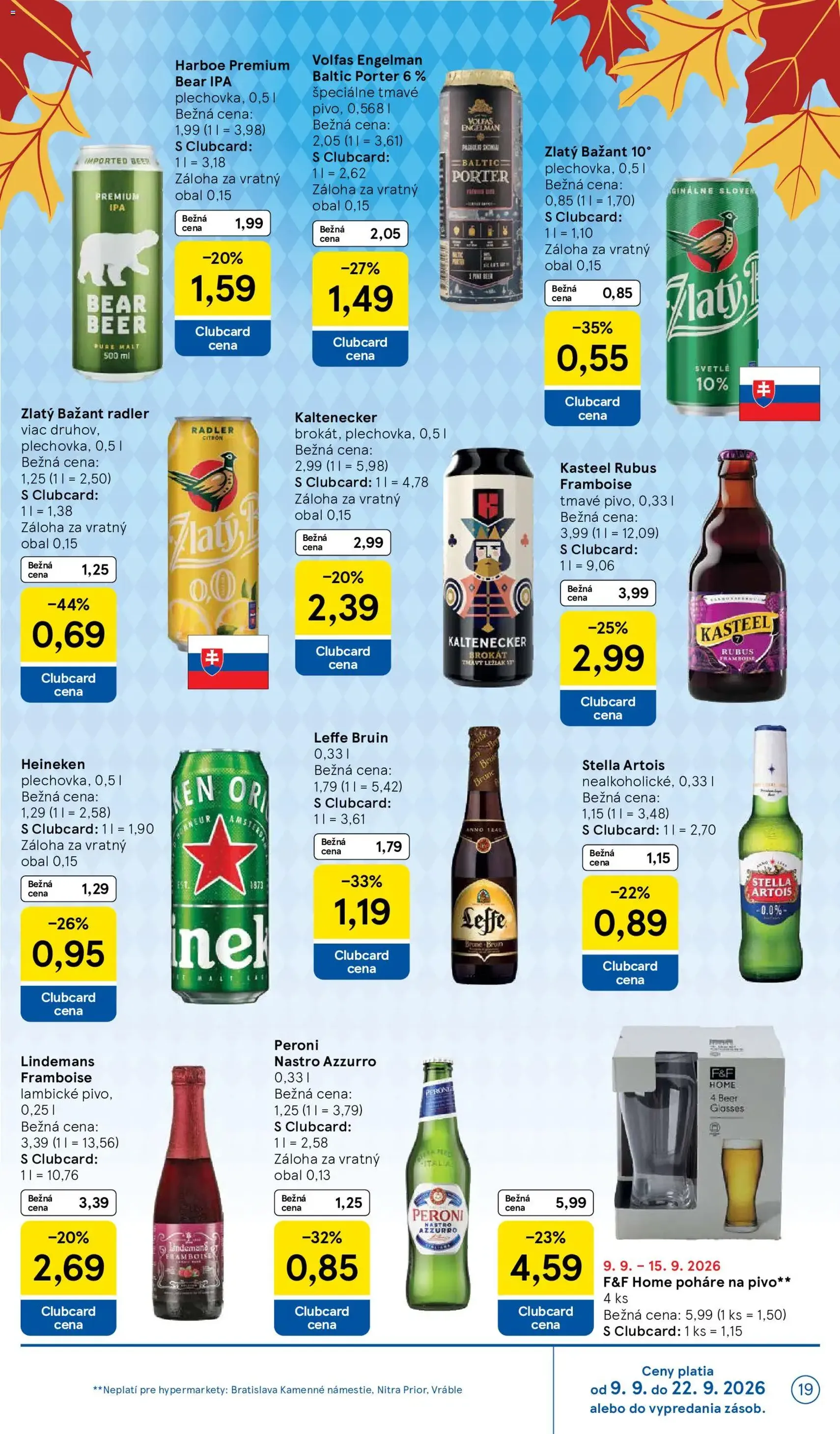 Tesco Hypermarket - leták - platný leták od 09.09.2026 strana 19 z 46