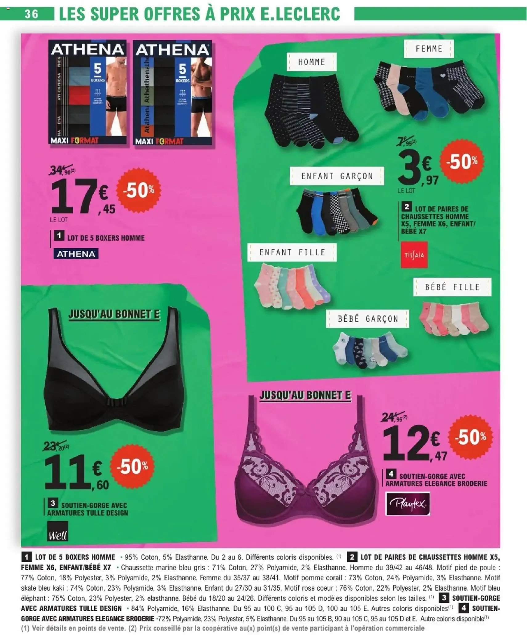 E.Leclerc catalogue semaine 2 - brochure valable à partir du 06/01/2026, page 36 sur 56