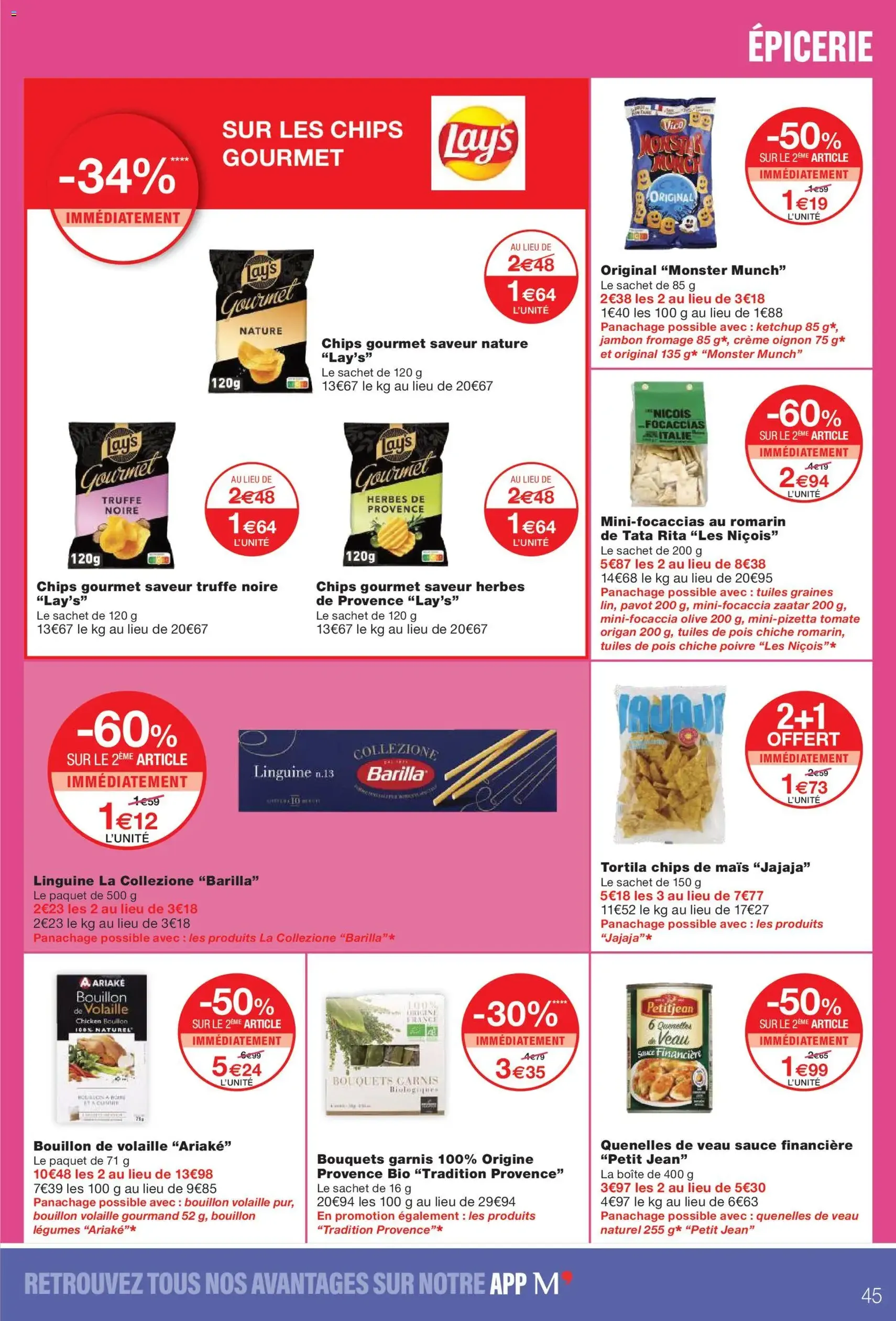 Monoprix catalogue - brochure valable à partir du 24/03/2026, page 45 sur 66