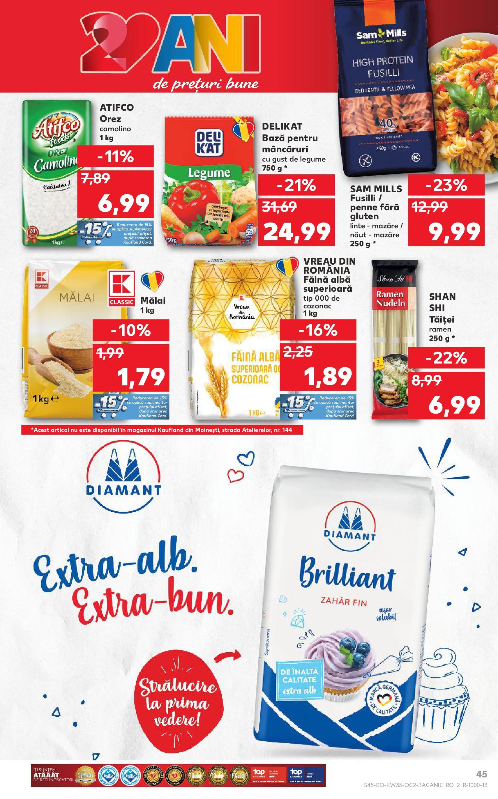 Catalog Kaufland - Bucureşti - cataloage valabile începând cu 27.08.2025 pagina 45 din 64 Catalog Kaufland - Bucureşti - cataloage valabile începând cu 27.08.2025 pagina 45 din 64