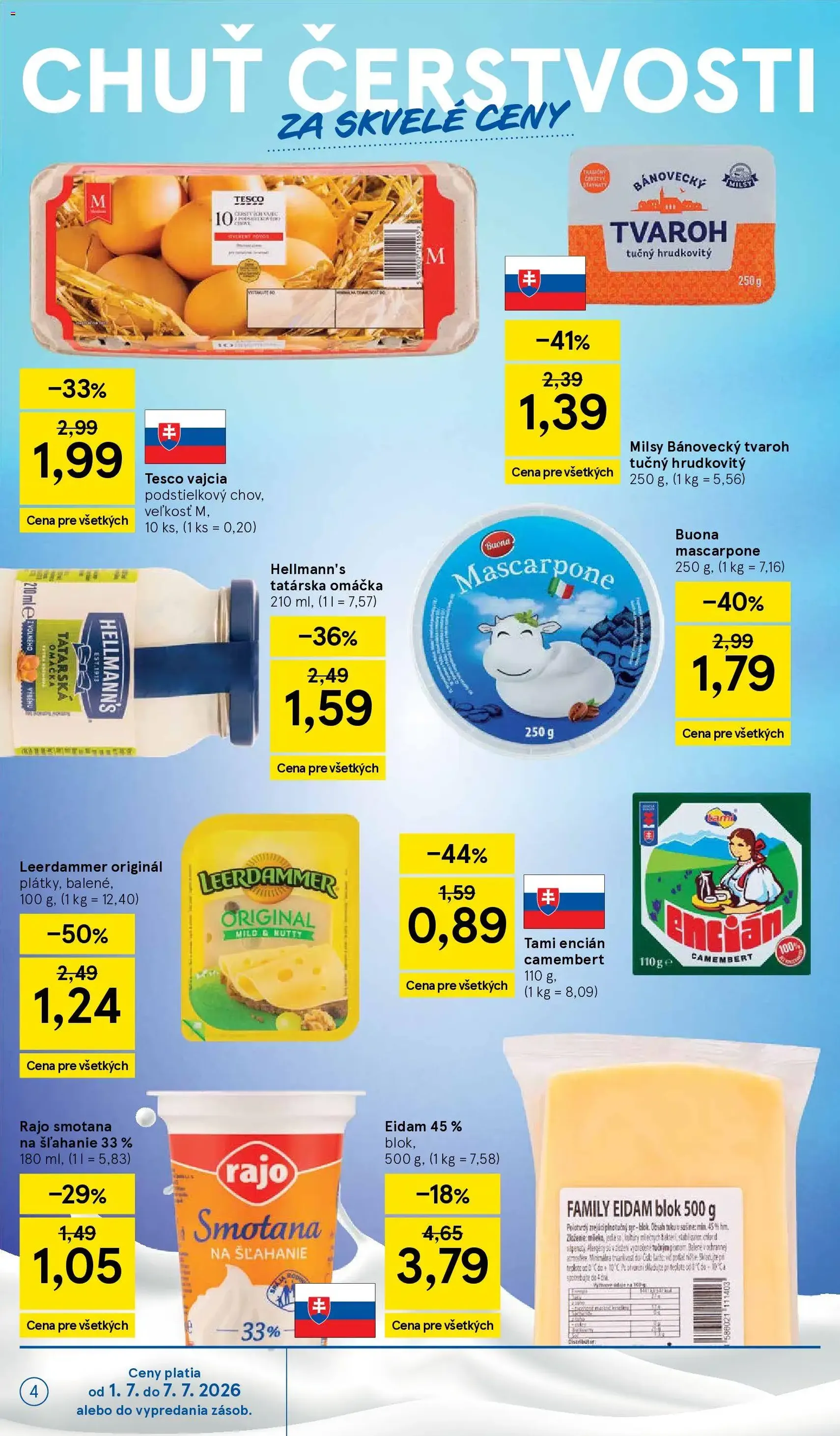 Tesco Hypermarket - leták - platný leták od 01.07.2026 strana 4 z 48