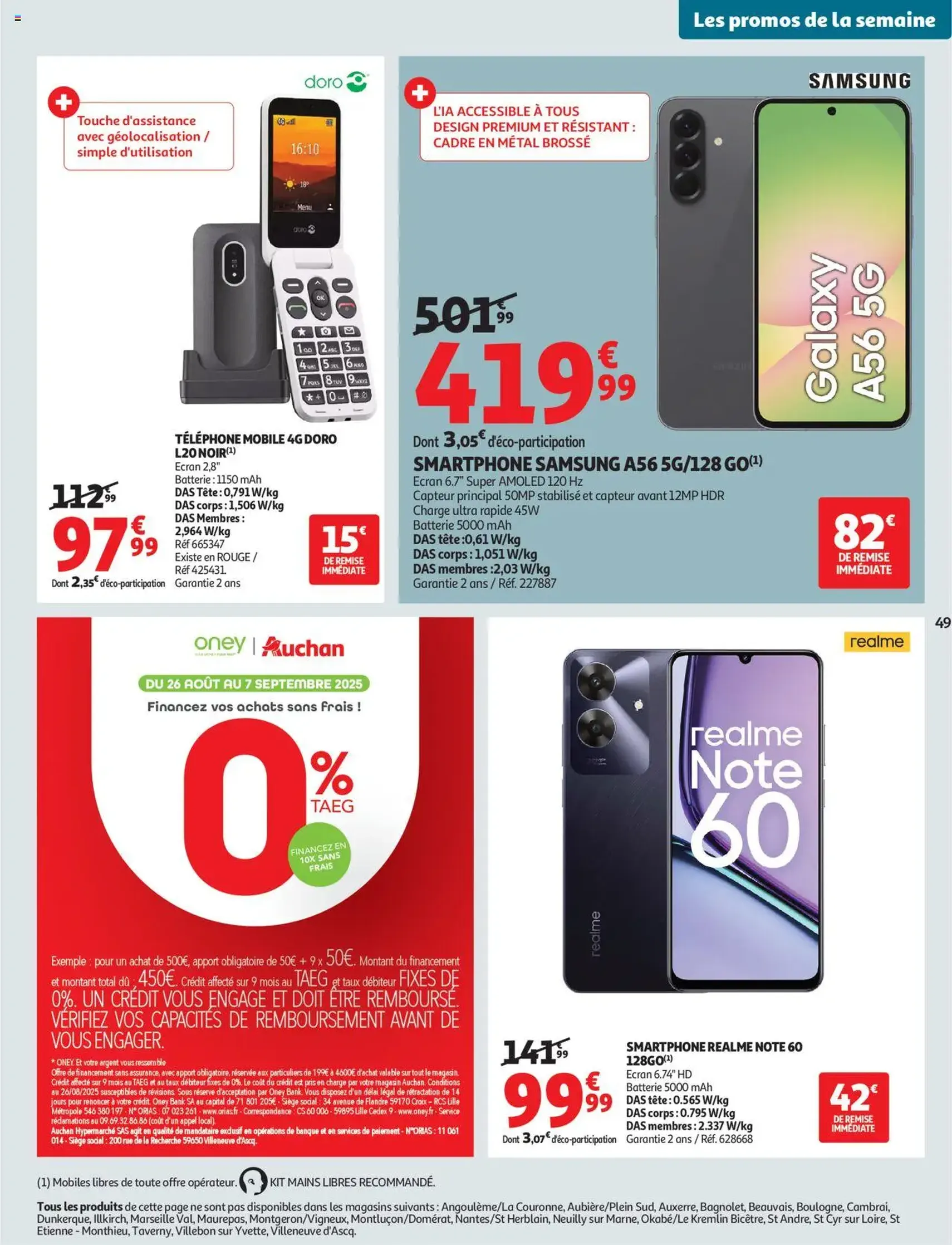 Auchan prospectus - brochure valable à partir du 26/08/2025, page 49 sur 54 Auchan prospectus - brochure valable à partir du 26/08/2025, page 49 sur 54