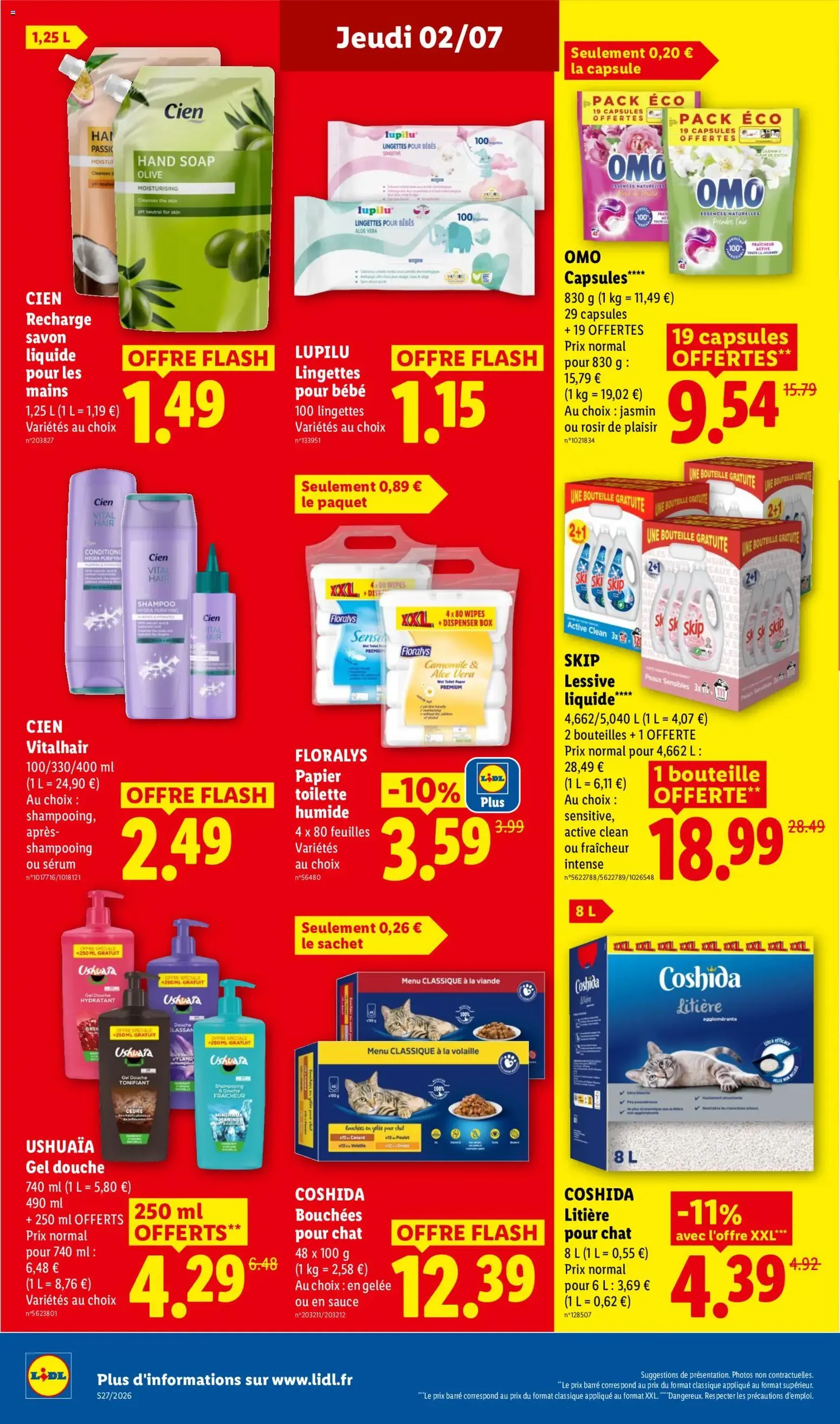 LIDL catalogue - brochure valable à partir du 02/07/2026, page 22 sur 62