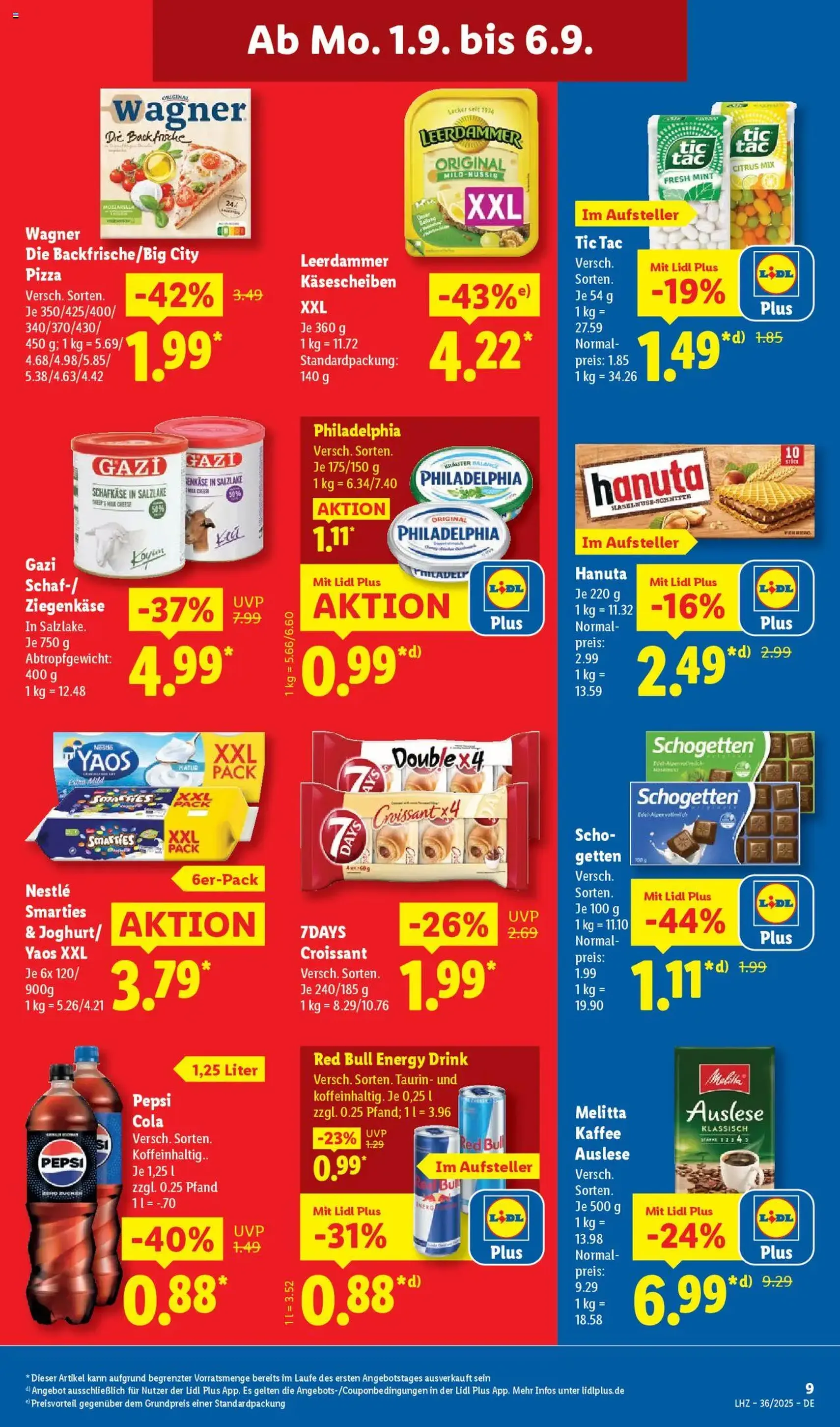 Lidl Prospekt - Gültiger Prospekt ab 01.09.2025, Seite 17 von insgesamt 72 Lidl Prospekt - Gültiger Prospekt ab 01.09.2025, Seite 17 von insgesamt 72