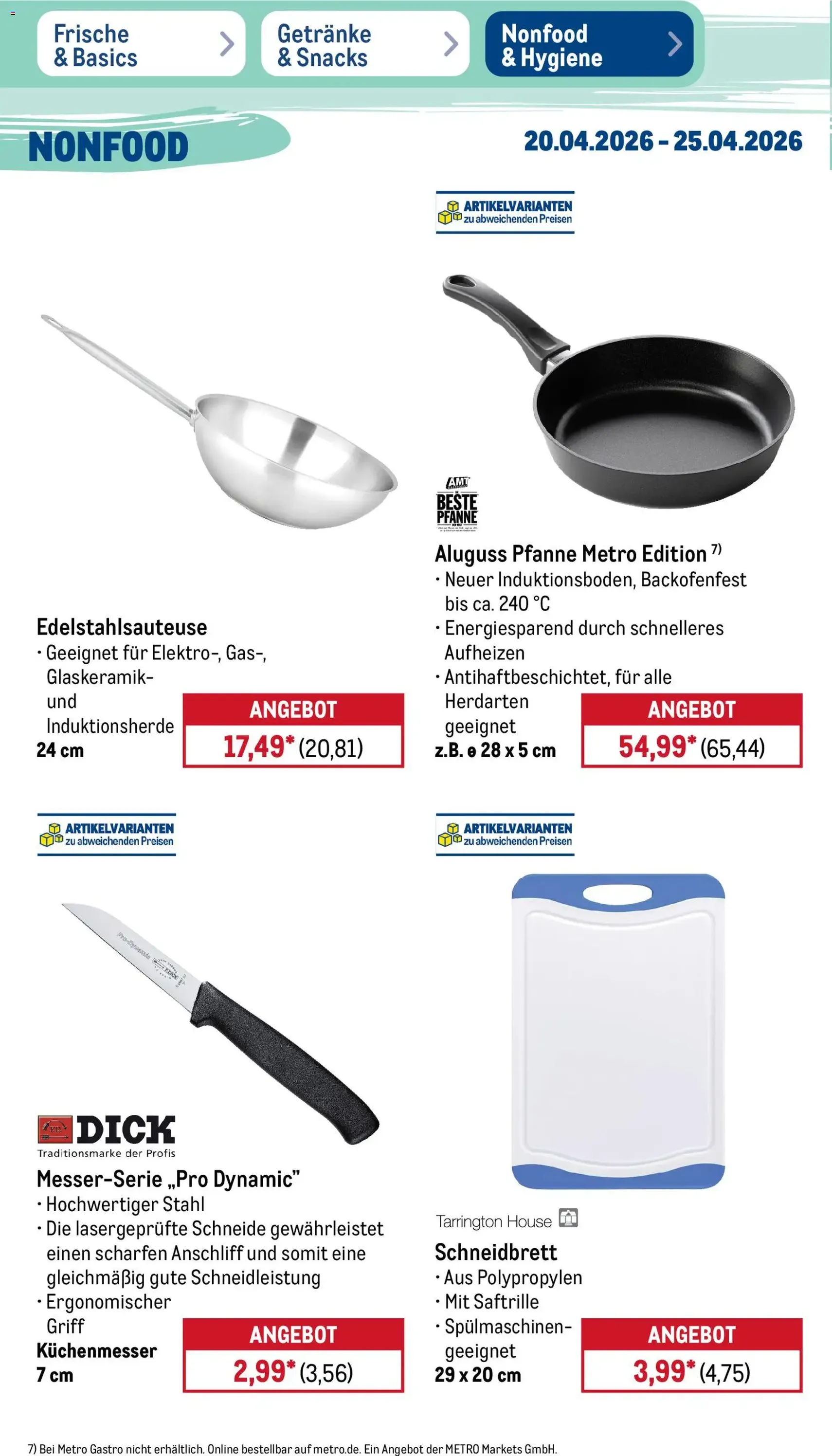 Metro Prospekt - Gültiger Prospekt ab 20.04.2026, Seite 46 von insgesamt 52