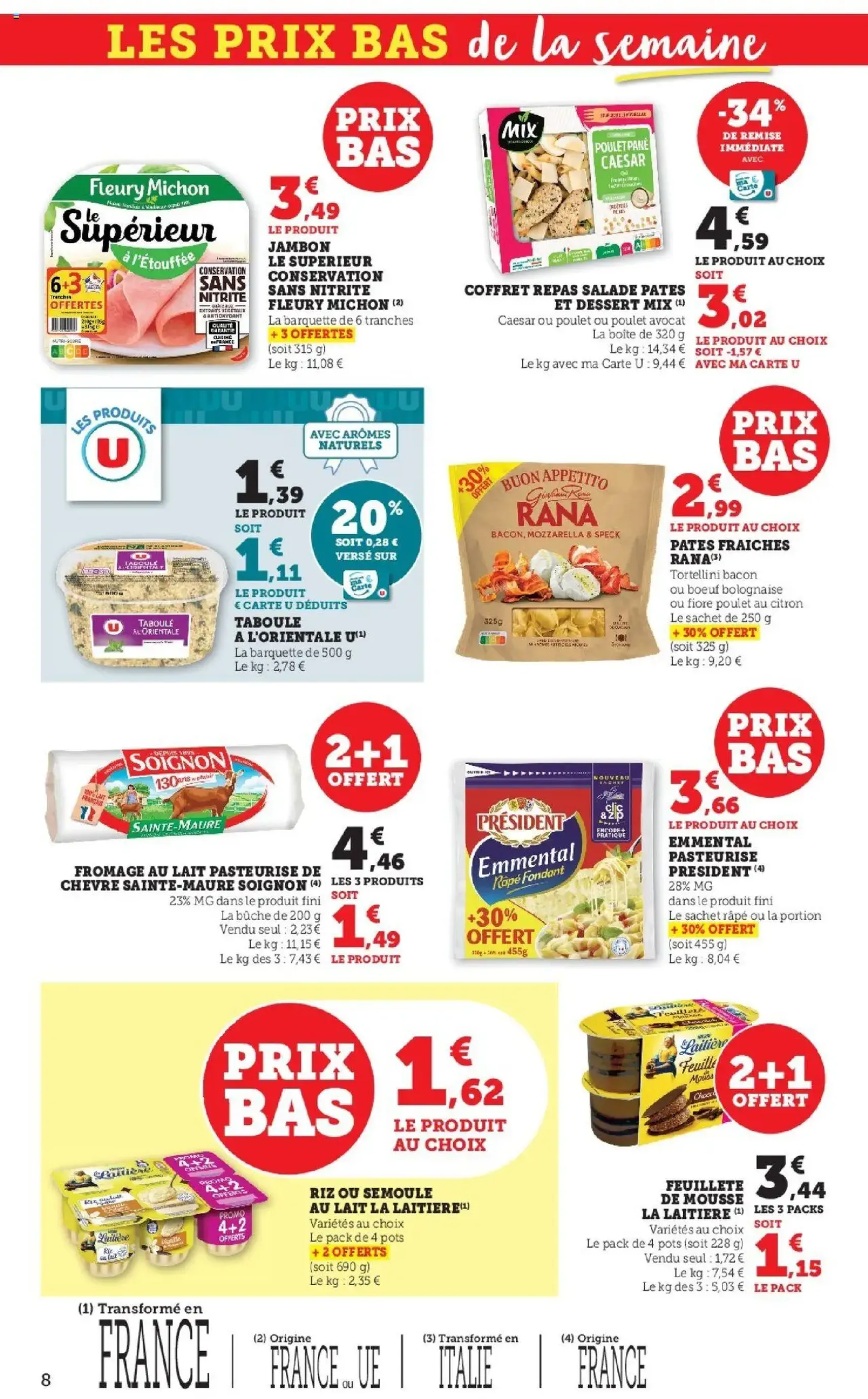 U Express catalogue - brochure valable à partir du 29/07/2025, page 8 sur 18