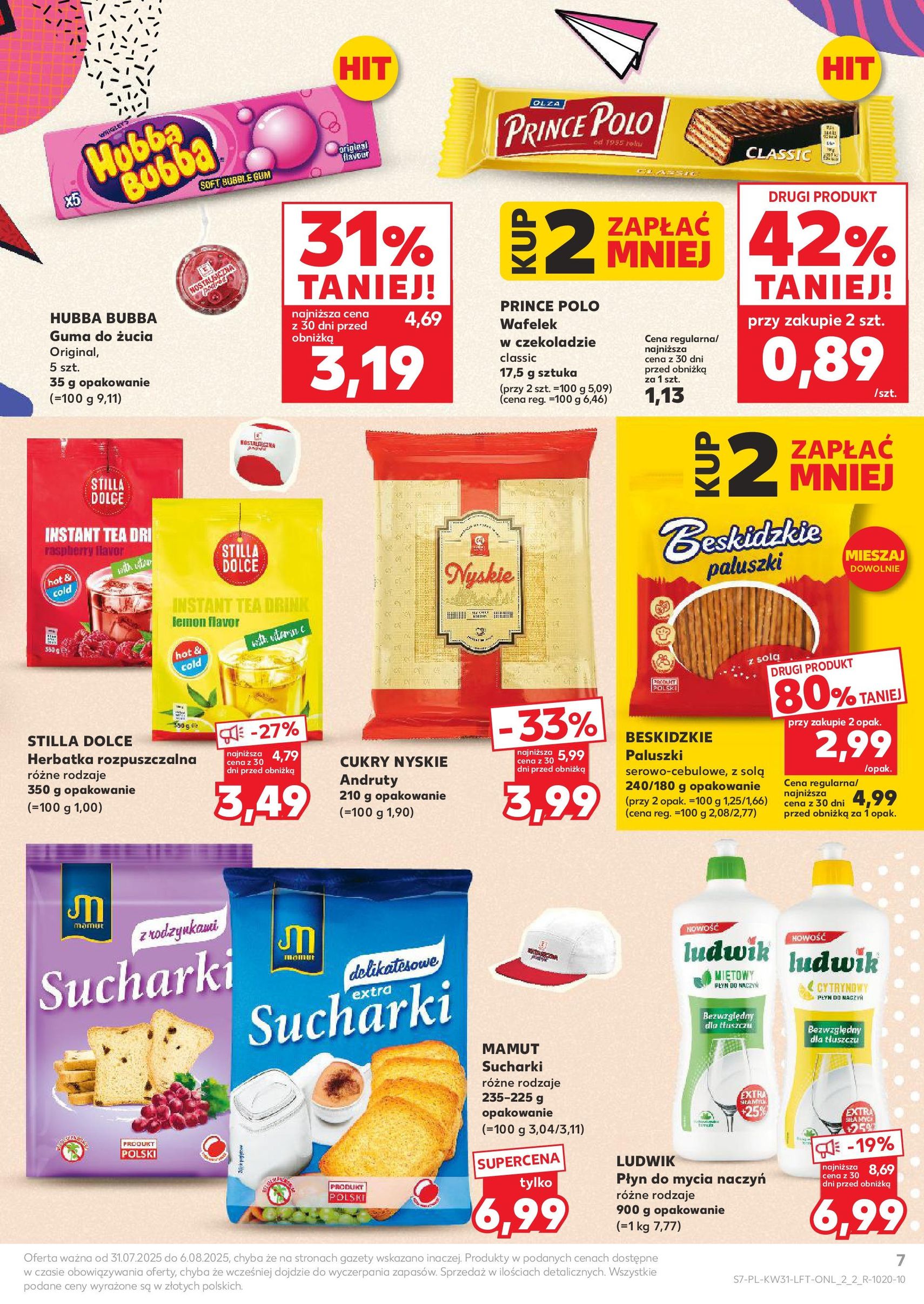 Kaufland gazetka - ważny gazetka od 31.07.2025 strona 7 z 54 Kaufland gazetka - ważny gazetka od 31.07.2025 strona 7 z 54