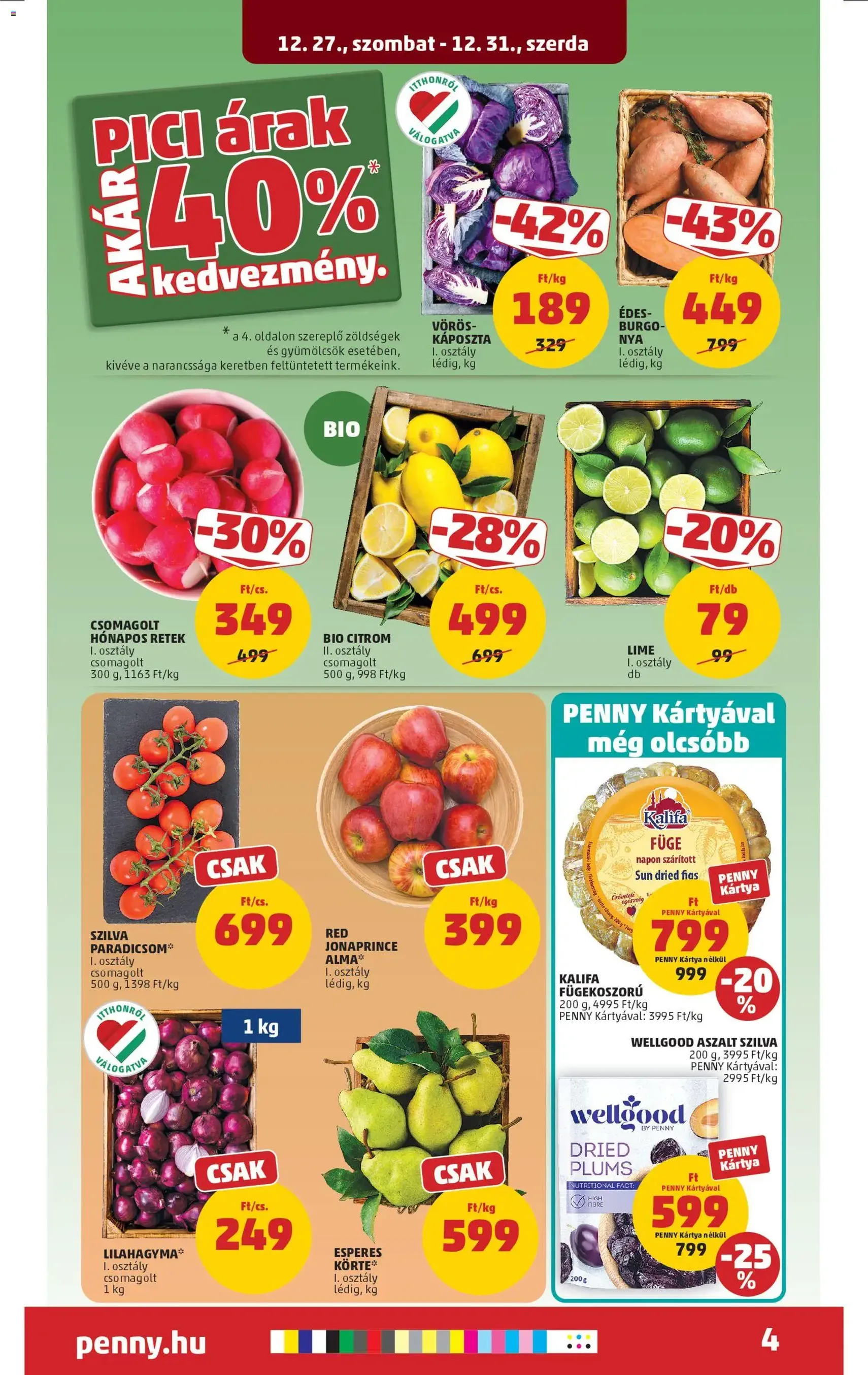 PENNY Akciós újság - 2025.12.27. érvényes szórólap 6 oldal 30 oldalból
