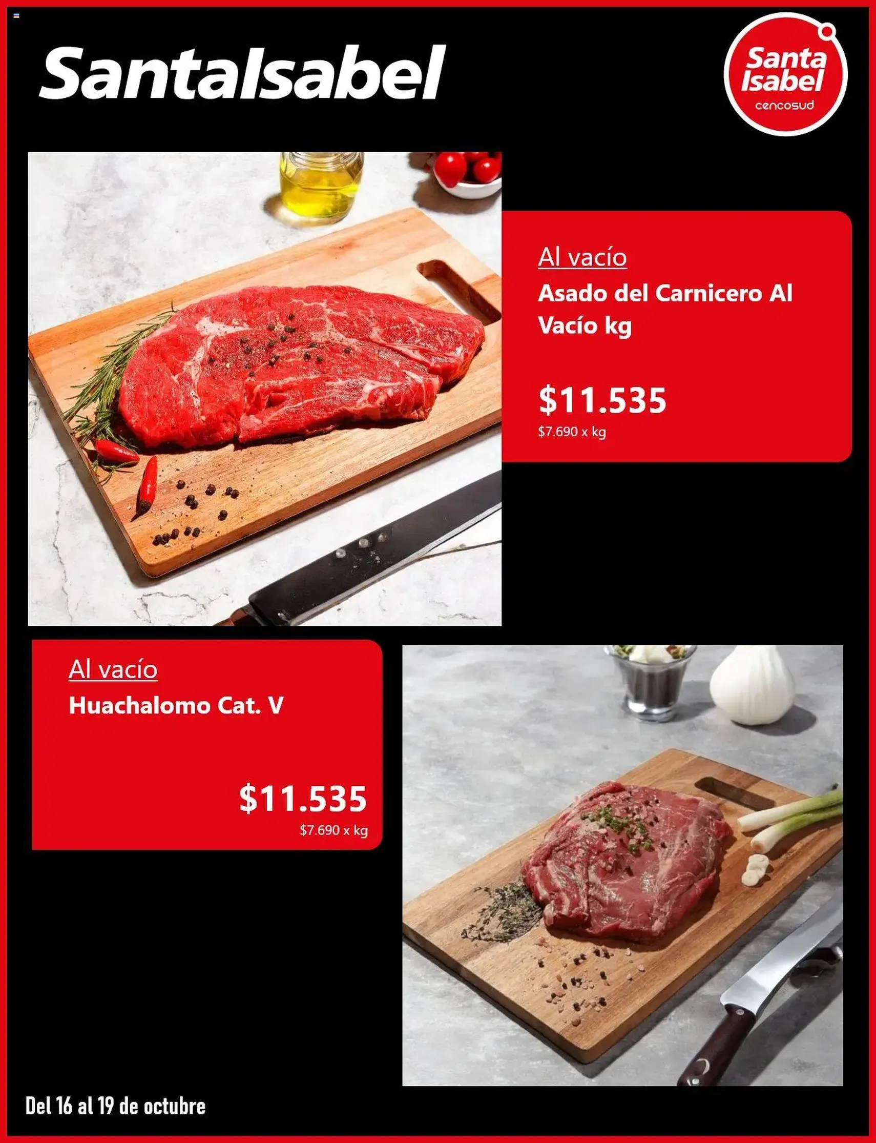 Santa Isabel ofertas - folleto válido desde 16.10.2025 página 5 de 5