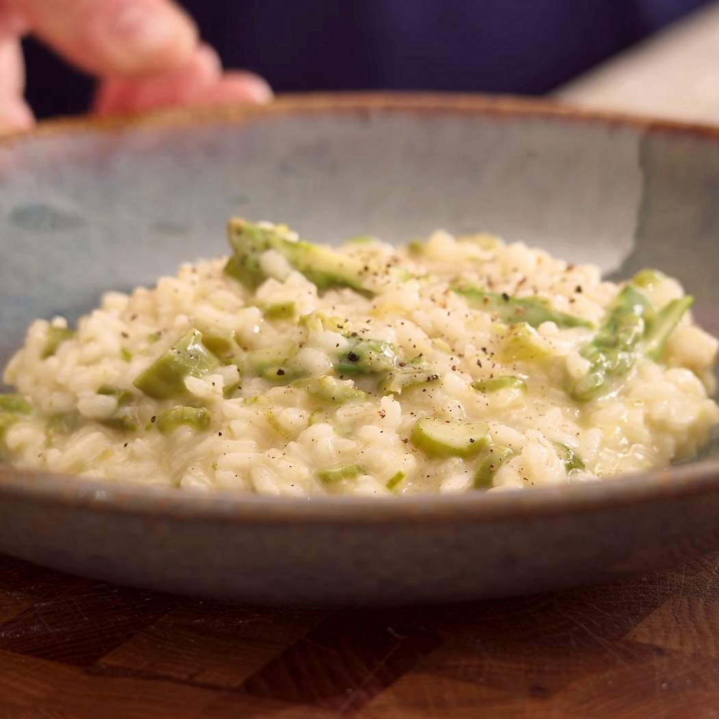 Ricetta del risotto agli asparagi