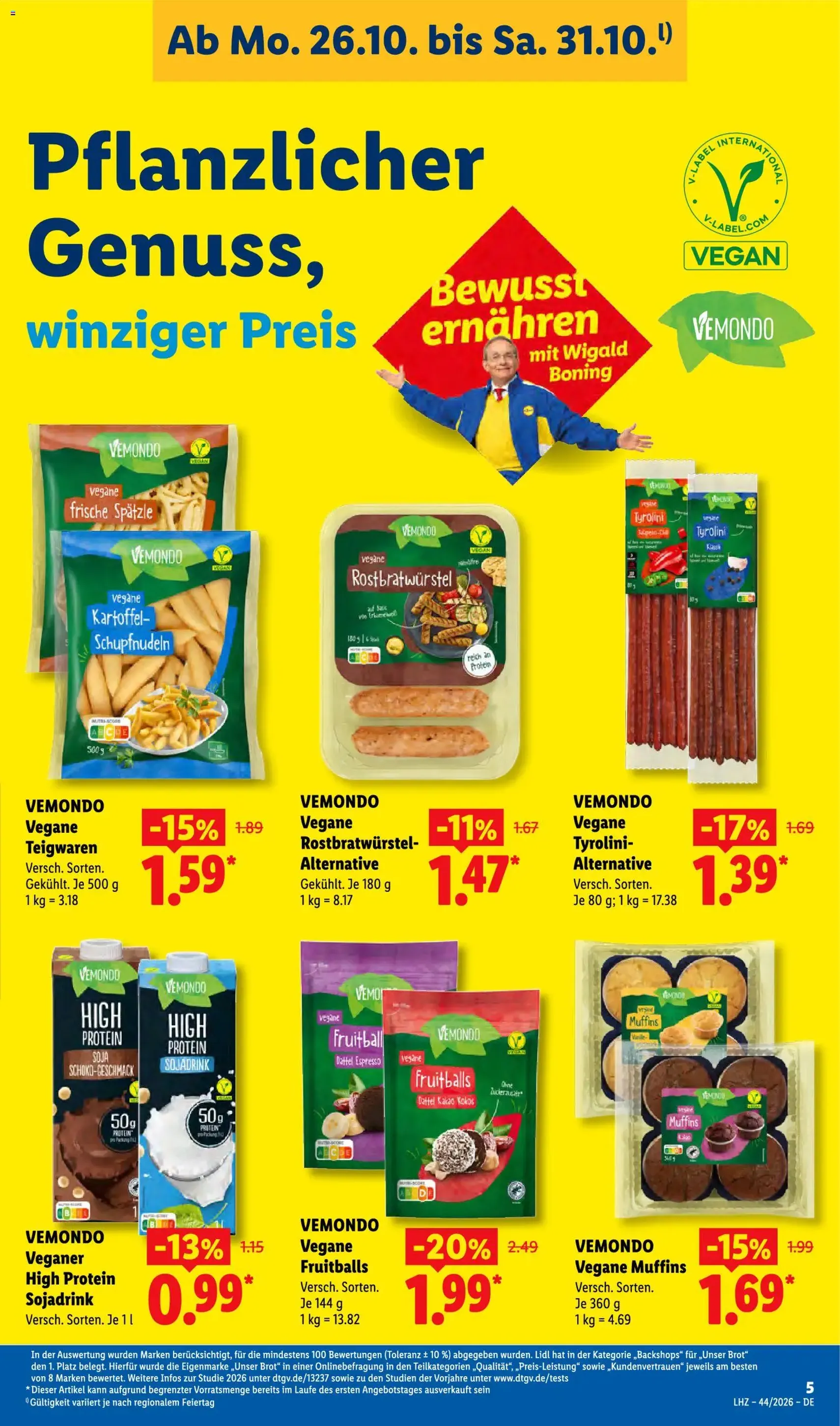 Lidl Prospekt - Gültiger Prospekt ab 26.10.2026, Seite 13 von insgesamt 72