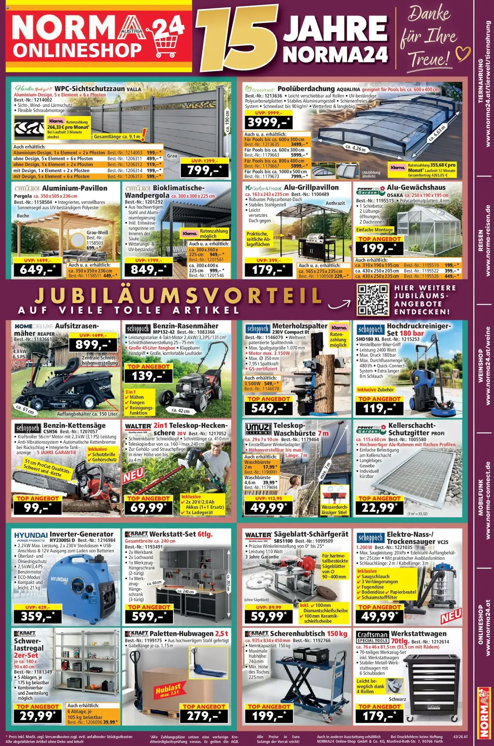 Norma Flugblatt - Gültiger Prospekt ab 19.10.2026, Seite 17 von insgesamt 18