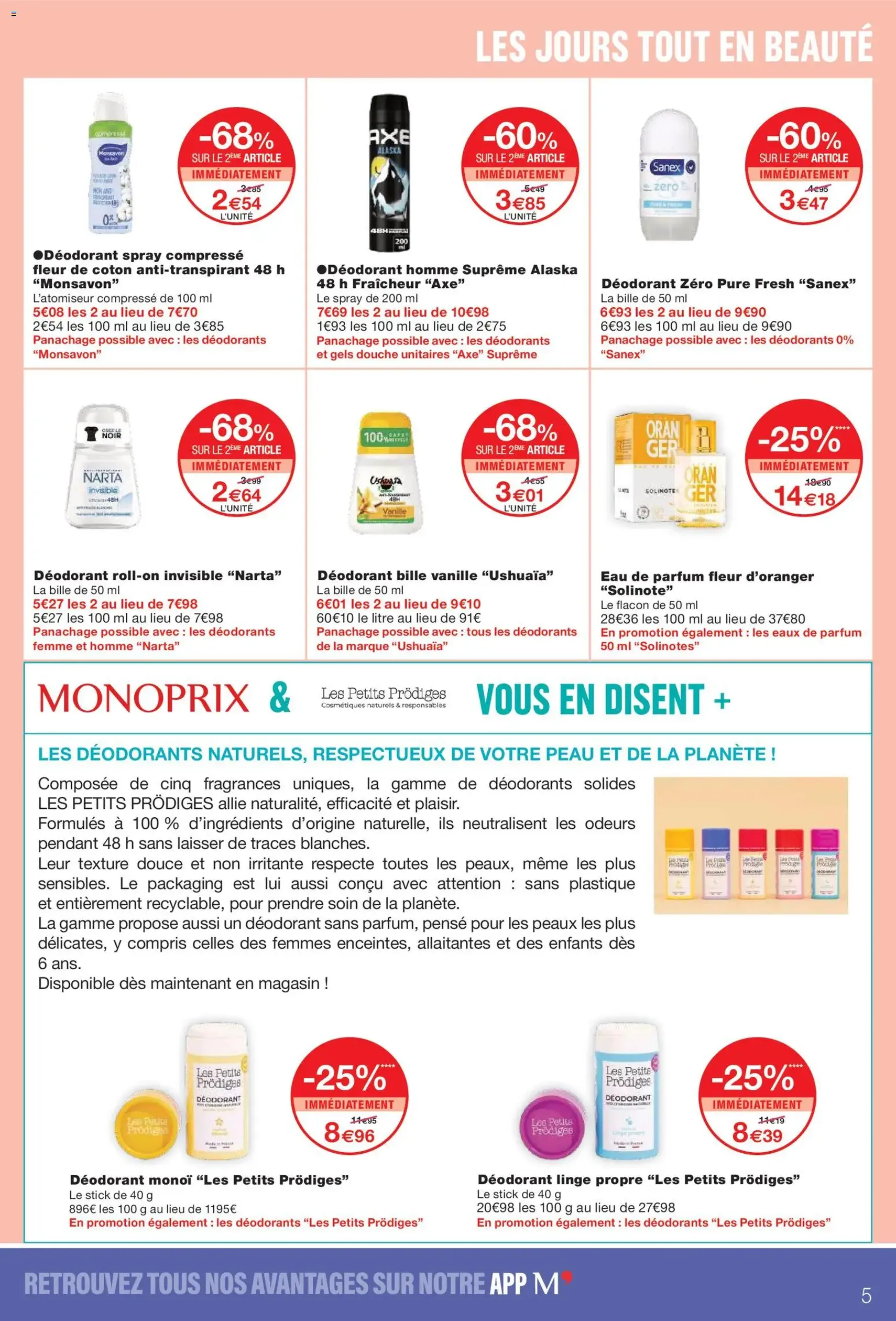 Monoprix catalogue - brochure valable à partir du 19/05/2026, page 5 sur 75