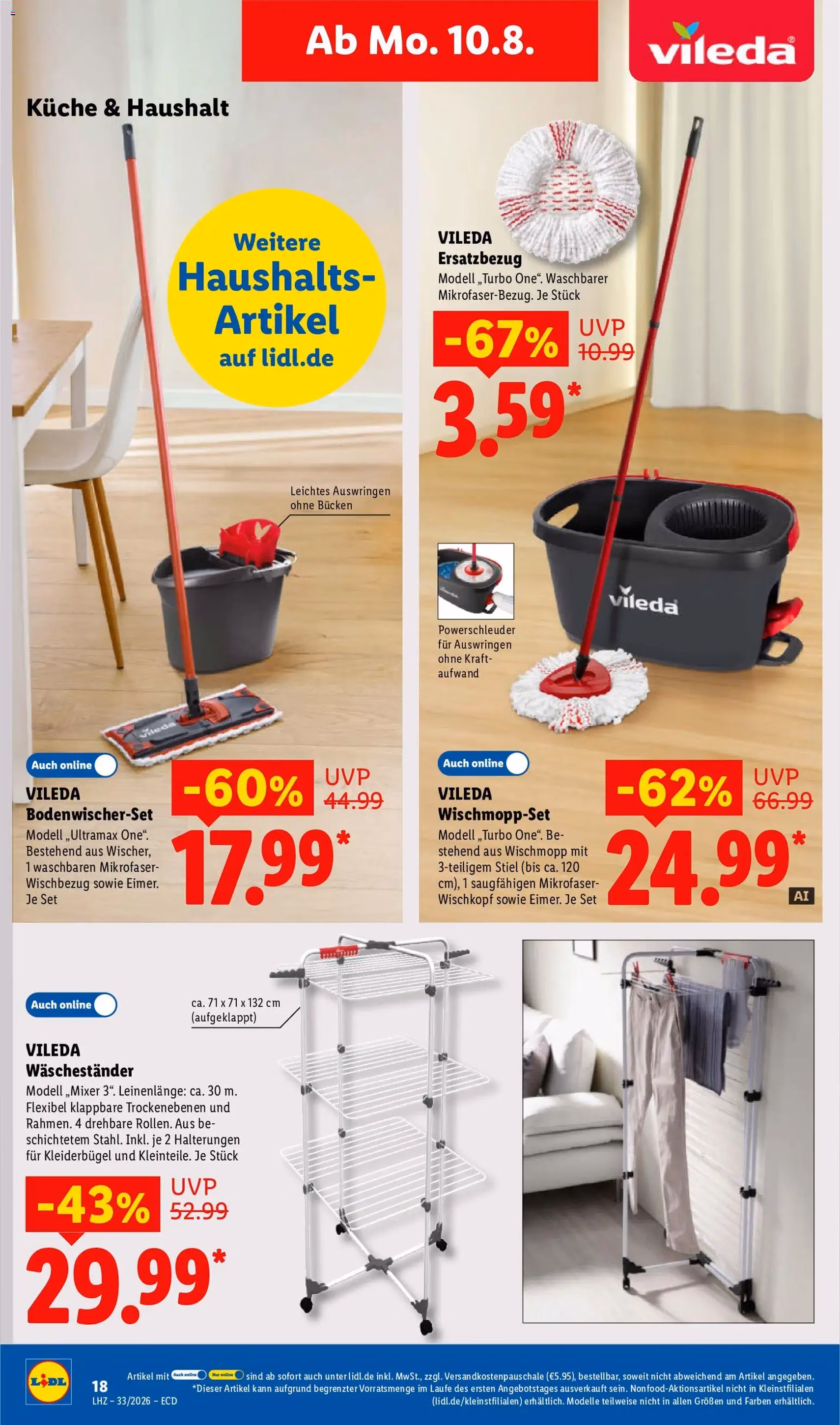 Lidl Prospekt - Gültiger Prospekt ab 10.08.2026, Seite 38 von insgesamt 73