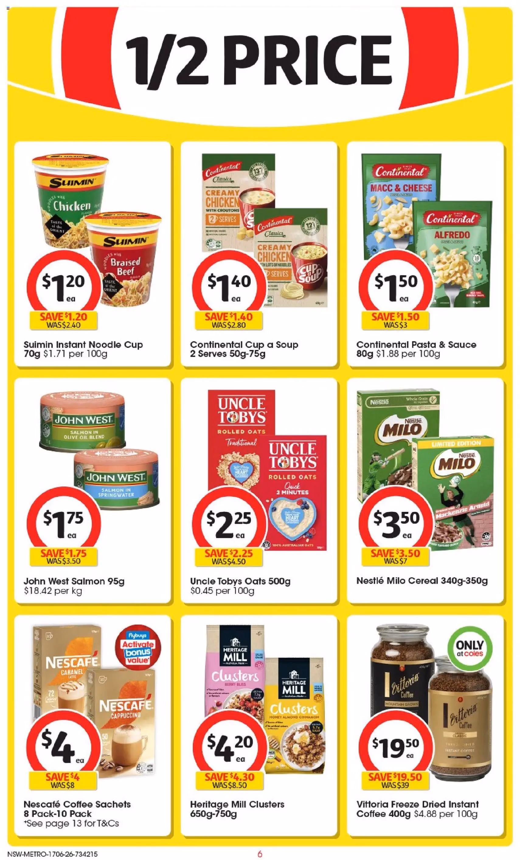 Coles catalogue - valid flyer from 17/06/2026, page 6 of 48