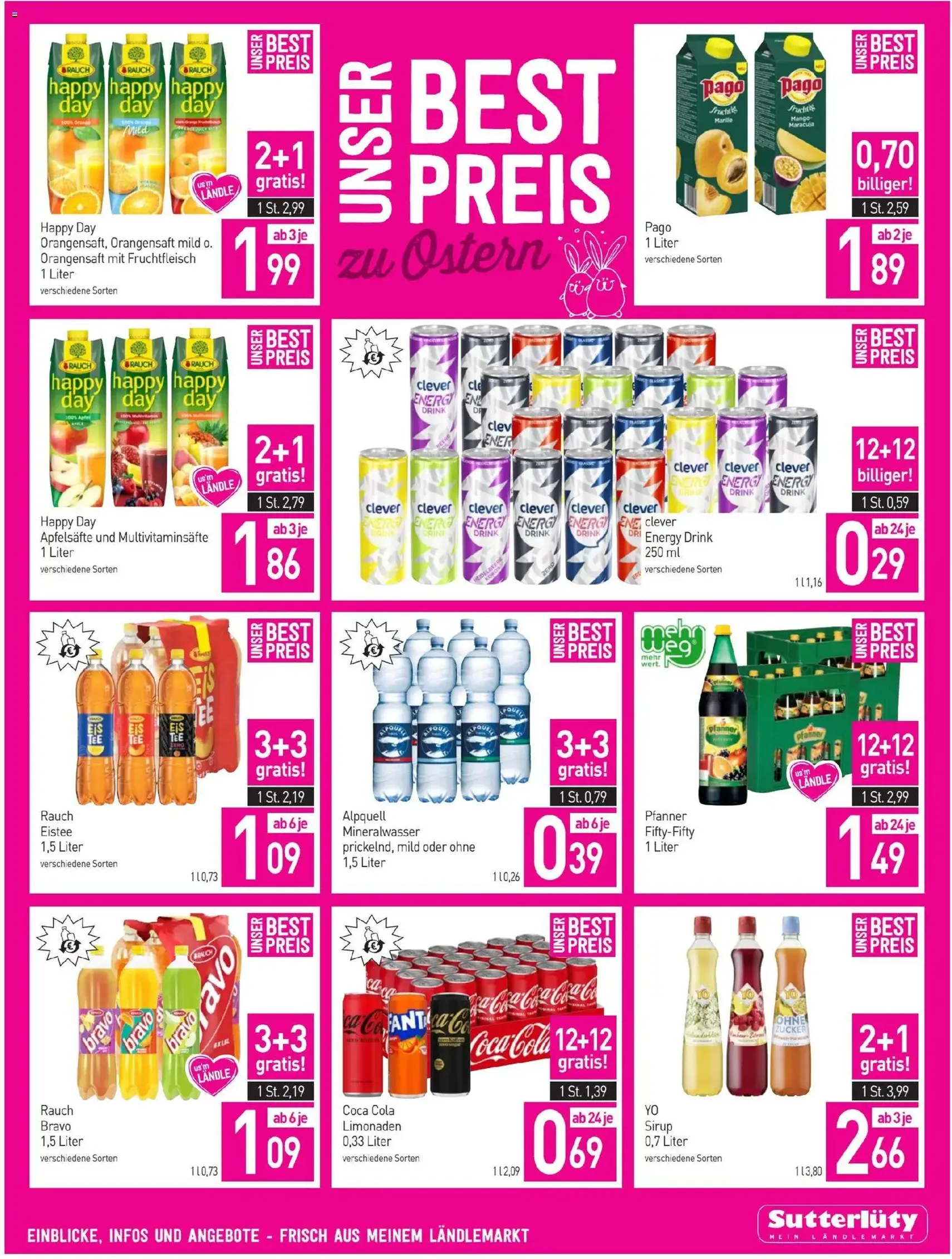 Sutterlüty Flugblatt - Gültiger Prospekt ab 02.04.2026, Seite 17 von insgesamt 24