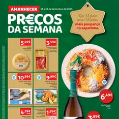 Amanhecer folheto - pré-visualização do folheto, válido a partir de 18/12/2025