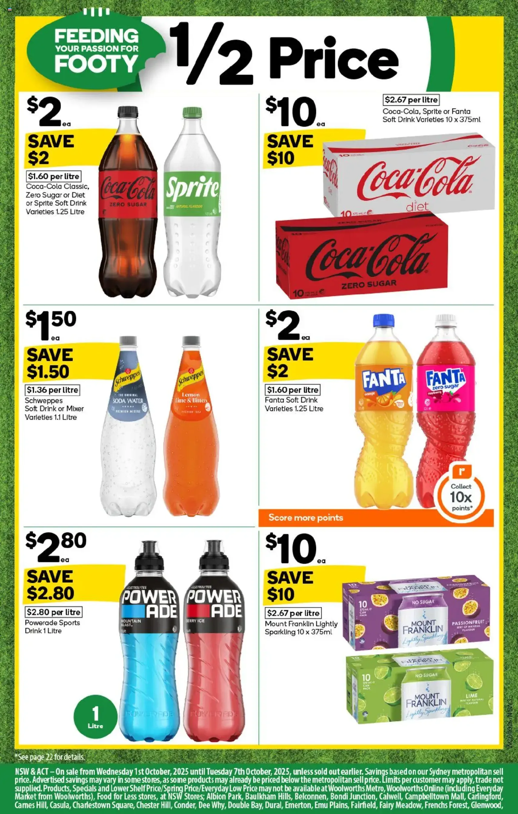 Weekly catalogue Woolworths NSW 01/10 - valid flyer from 01/10/2025, page 3 of 46 Weekly catalogue Woolworths NSW 01/10 - valid flyer from 01/10/2025, page 3 of 46