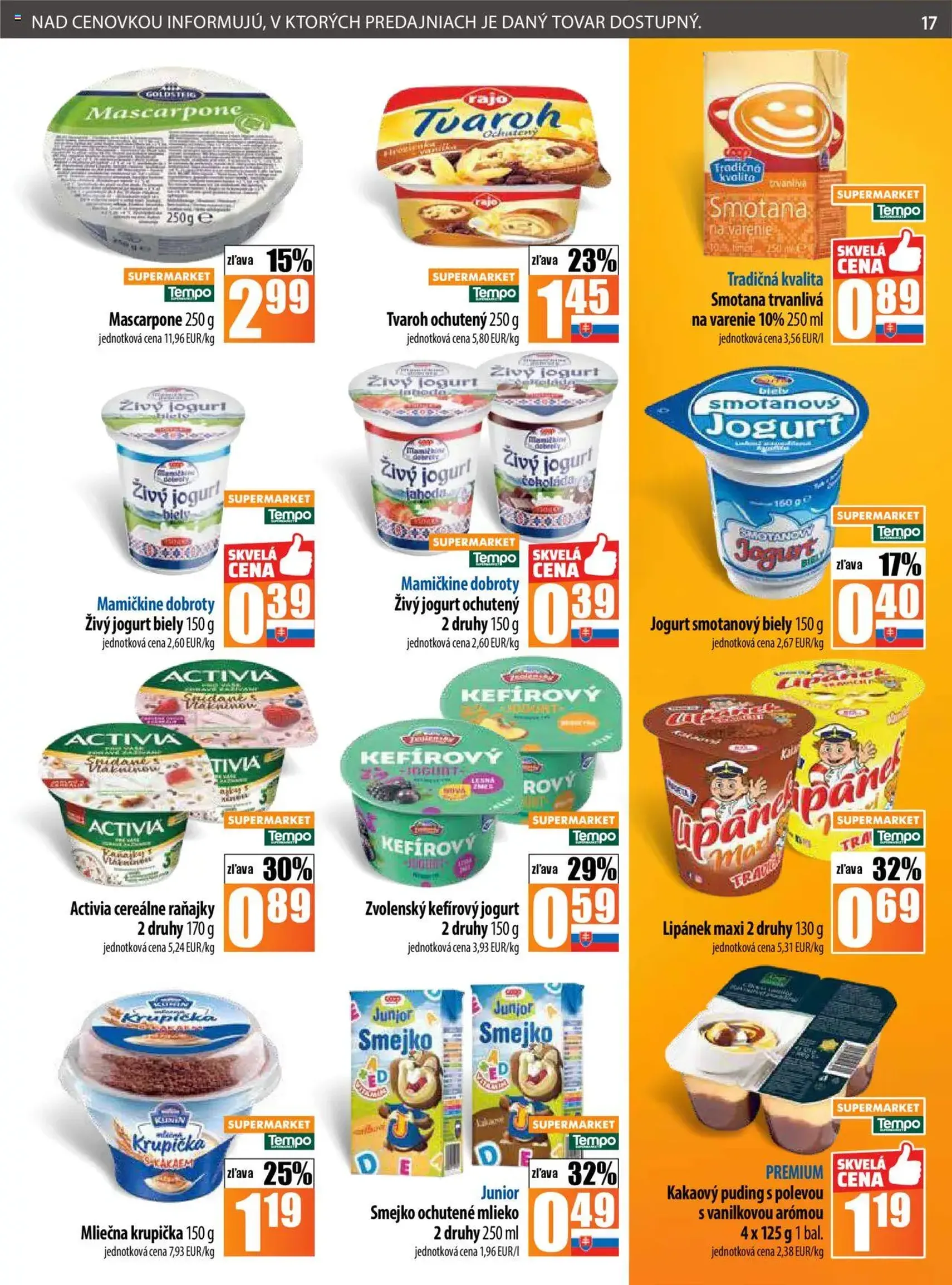 COOP Jednota leták - platný leták od 02.10.2025 strana 17 z 28 COOP Jednota leták - platný leták od 02.10.2025 strana 17 z 28