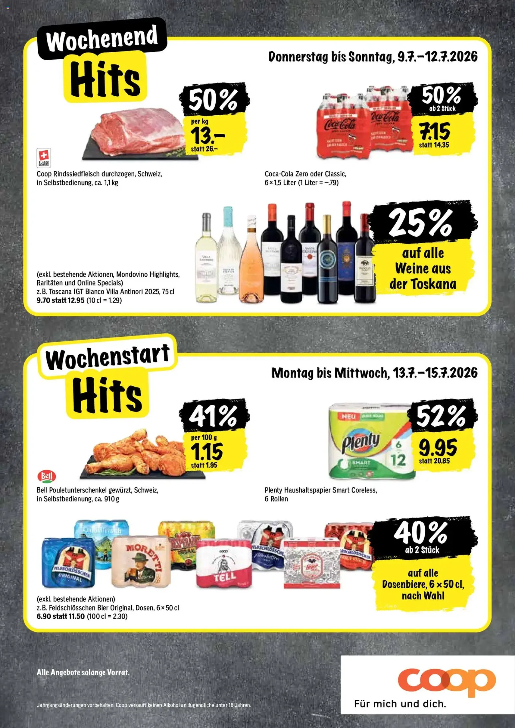 Coop aktionen - Gültiger Prospekt ab 09.07.2026, Seite 20 von insgesamt 24