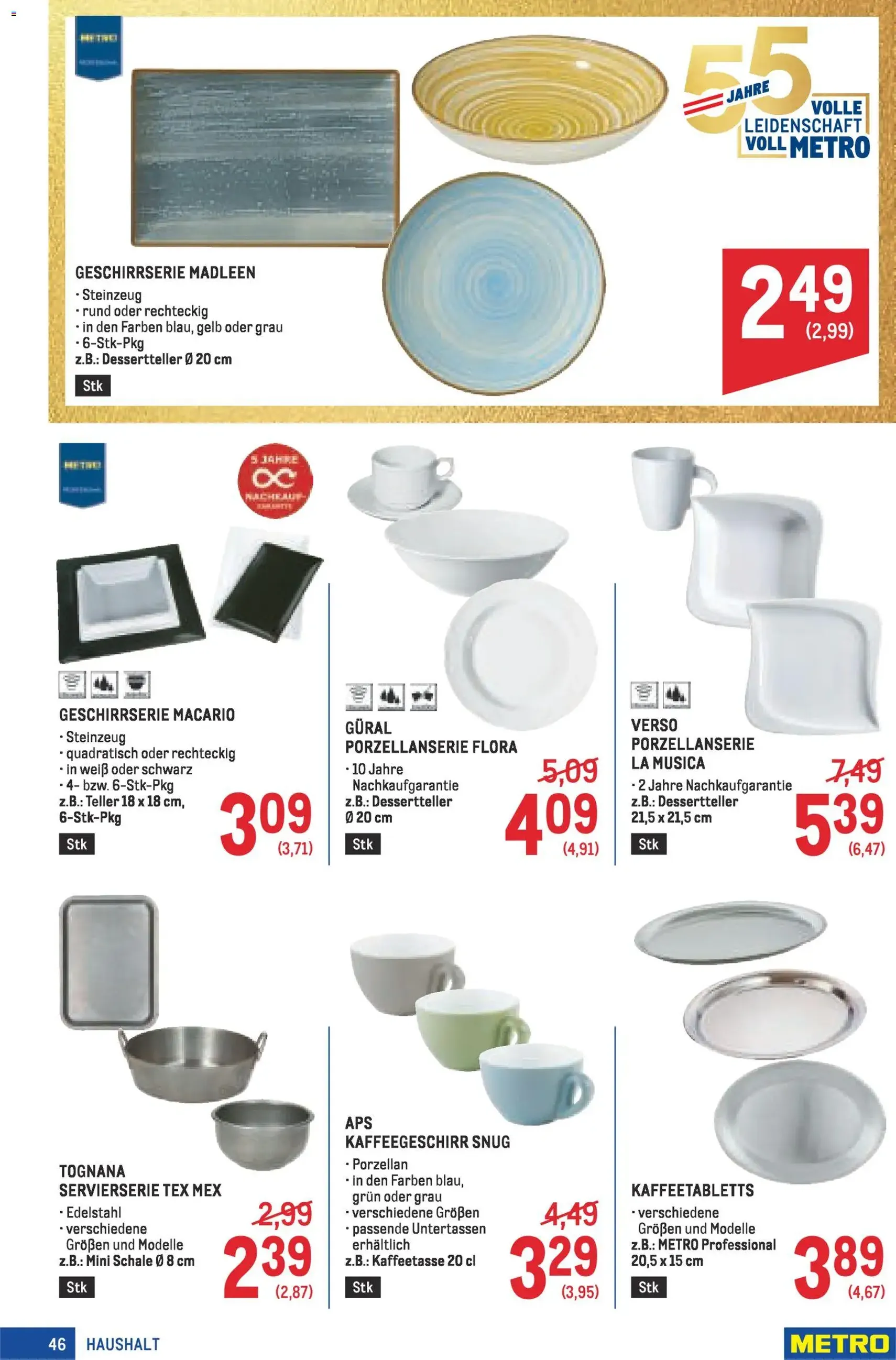 Metro angebote Profi - Gültiger Prospekt ab 19.02.2026, Seite 46 von insgesamt 64