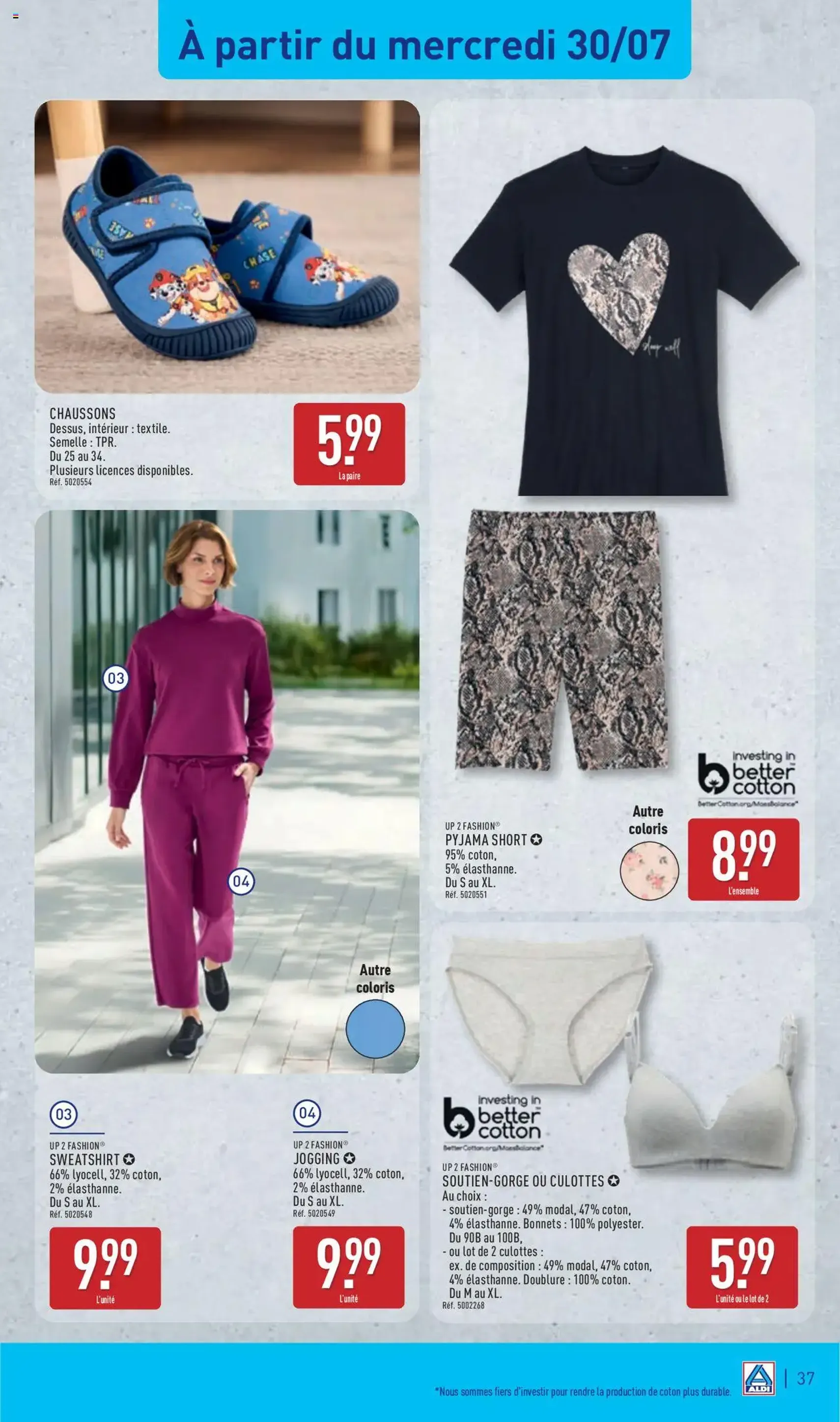 Aldi catalogue de la semaine 31 - brochure valable à partir du 29/07/2025, page 39 sur 50