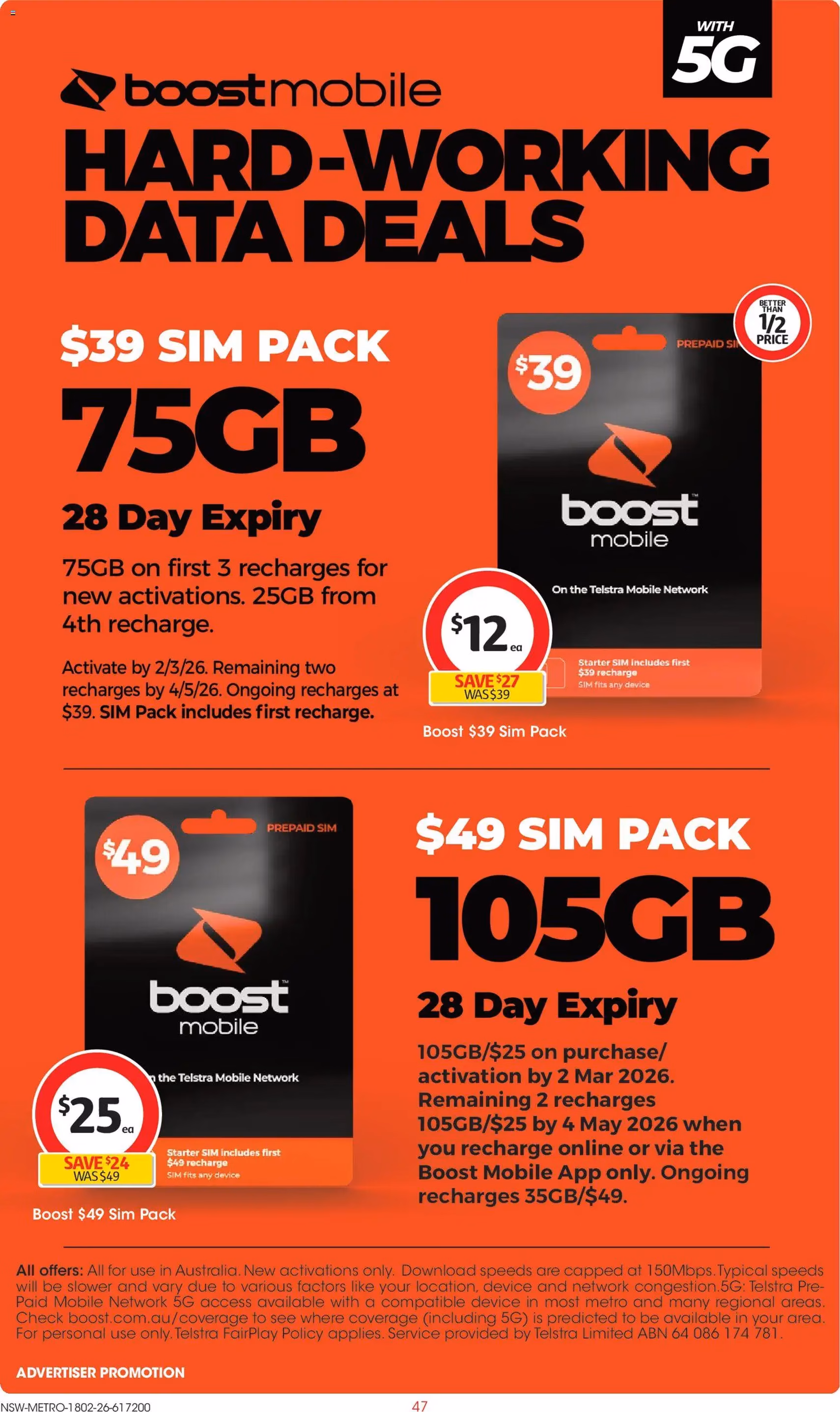 Coles Catalogue - valid flyer from 18/02/2026, page 47 of 49