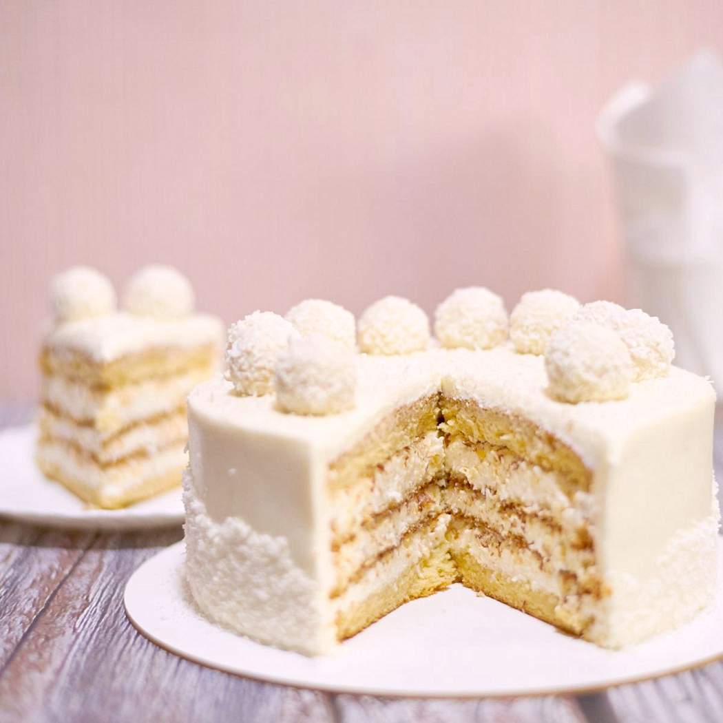 Kókuszos töltelék tortába