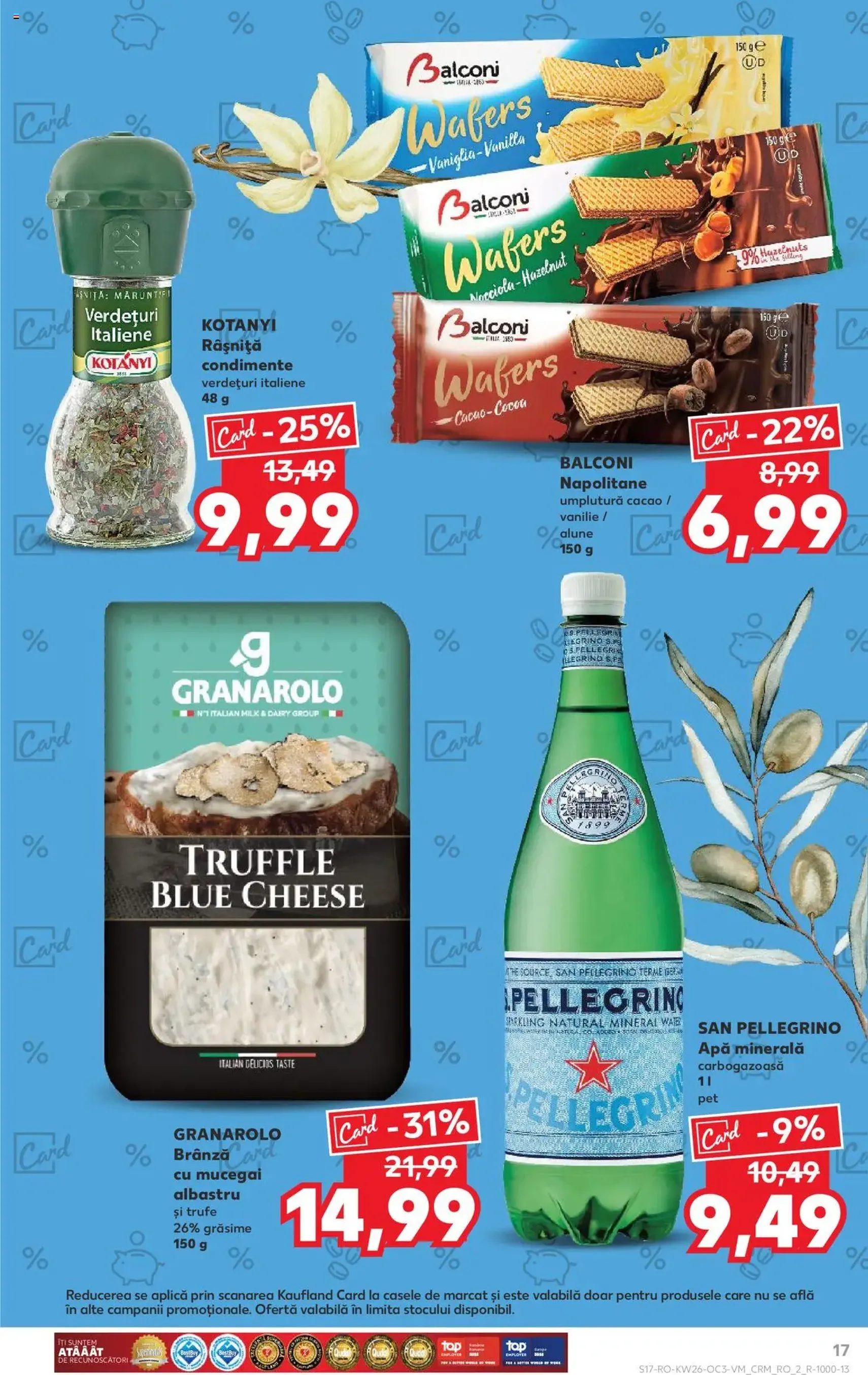 Kaufland RO - București - 2025.06.27. érvényes szórólap 17 oldal 18 oldalból Kaufland RO - București - 2025.06.27. érvényes szórólap 17 oldal 18 oldalból