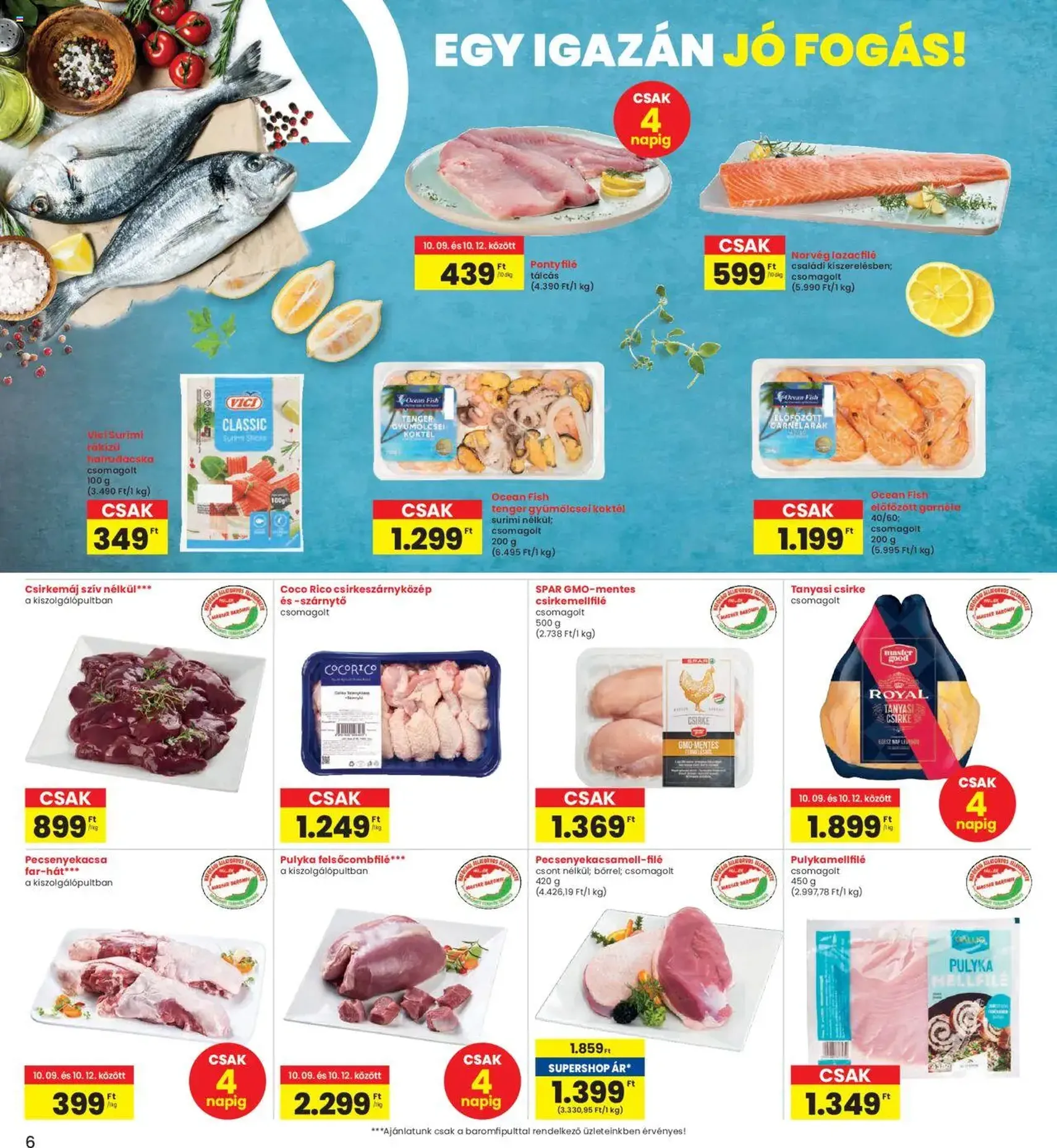 Interspar Akciós újság - 2025.10.09. érvényes szórólap 6 oldal 19 oldalból
