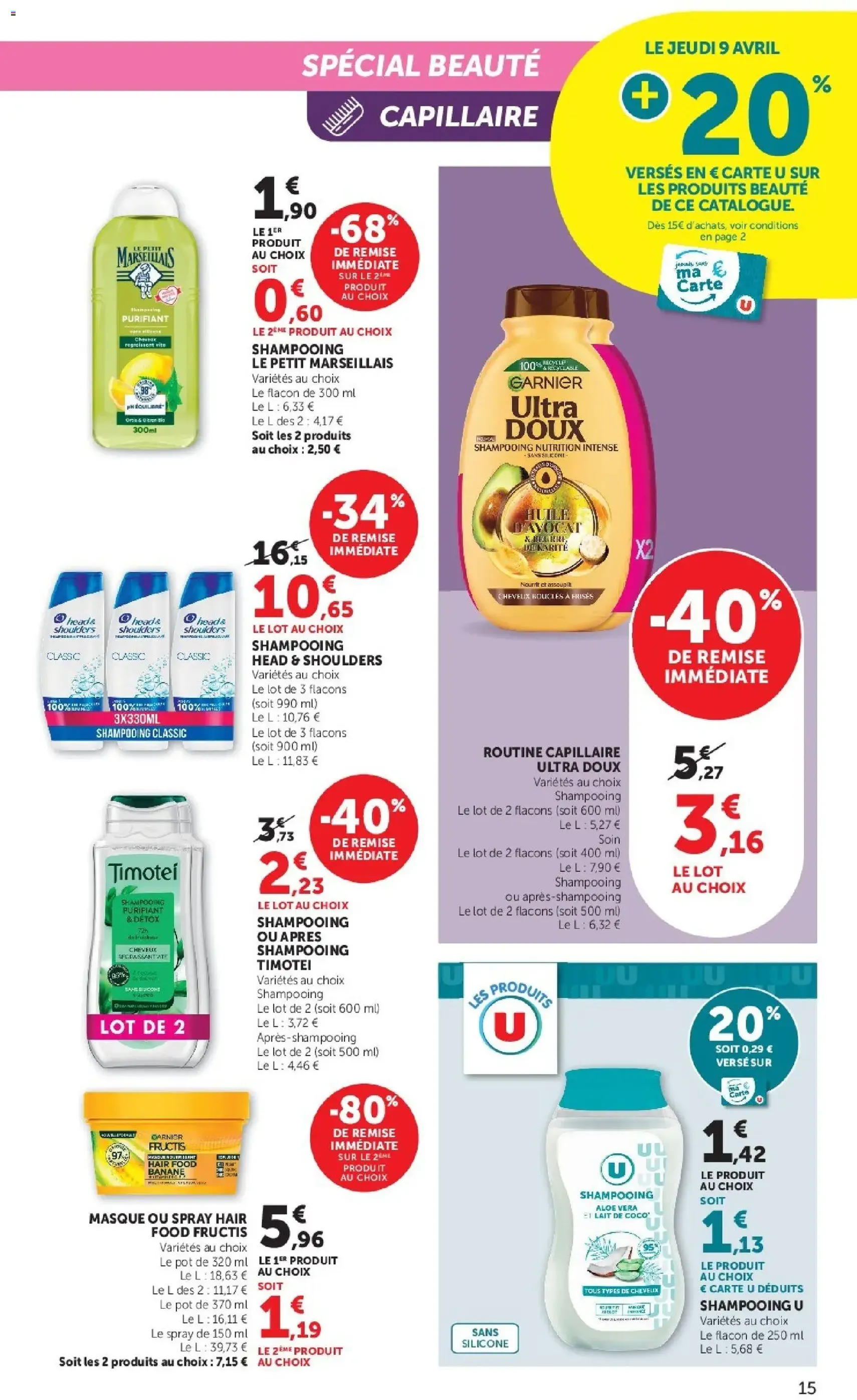 Super U catalogue - brochure valable à partir du 08/04/2026, page 15 sur 48