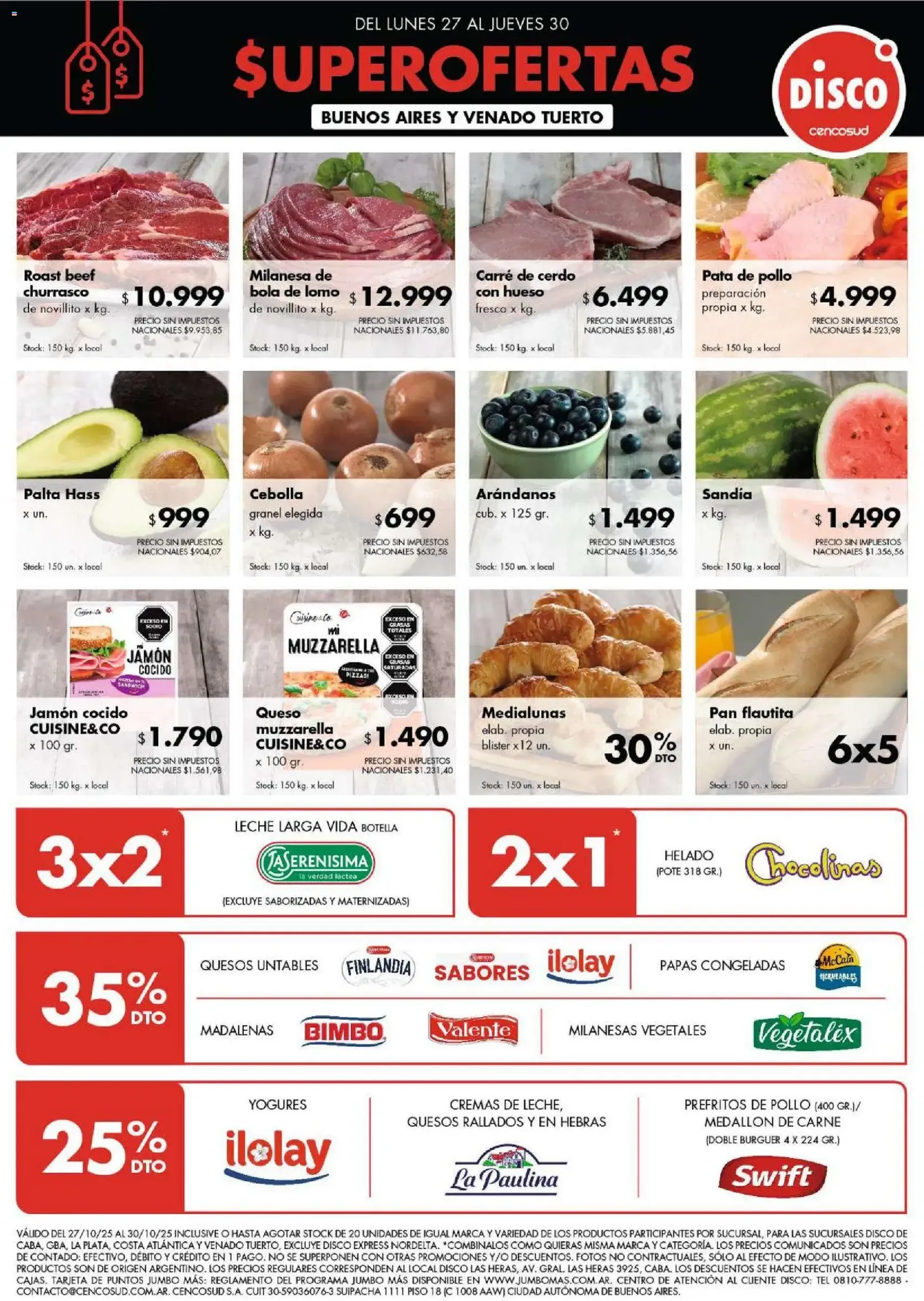 Disco ofertas - folleto válido desde 26/10/2025 página 1 de 1