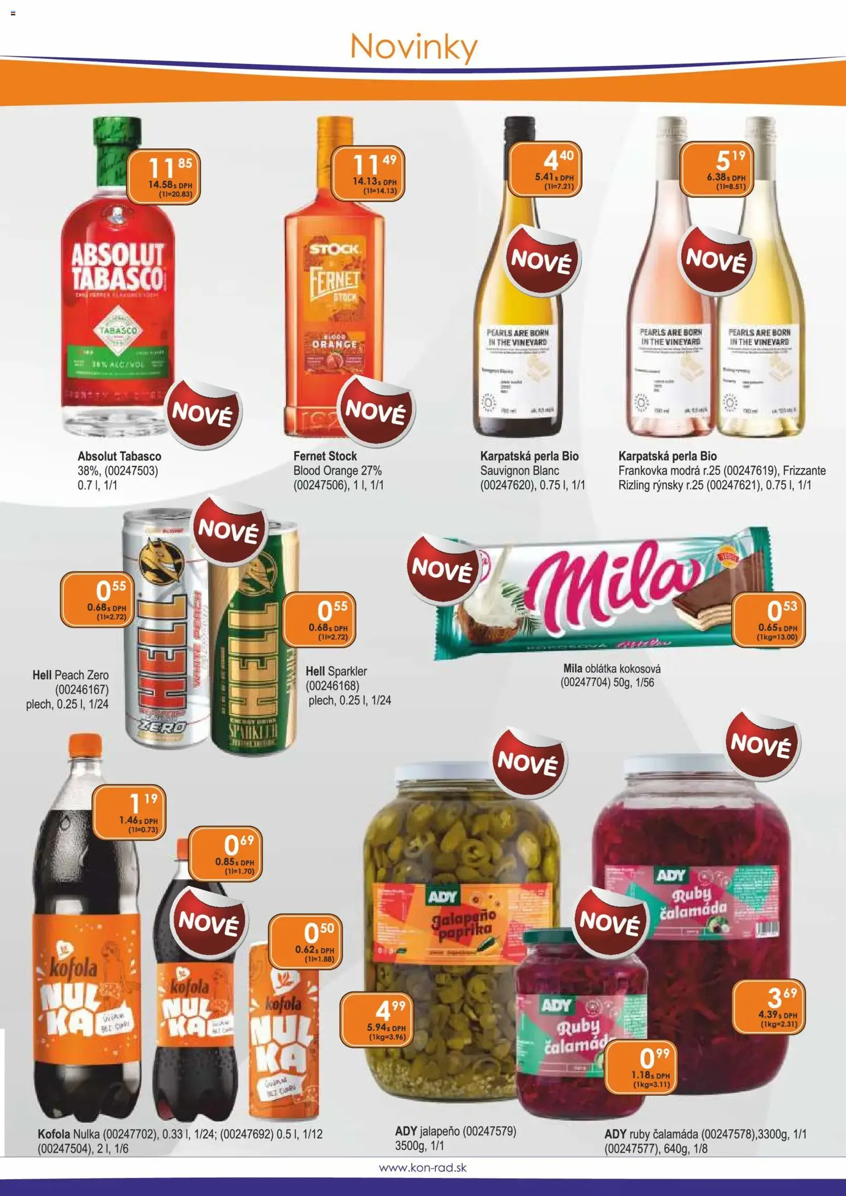 KON - RAD leták - platný leták od 01.04.2026 strana 2 z 44