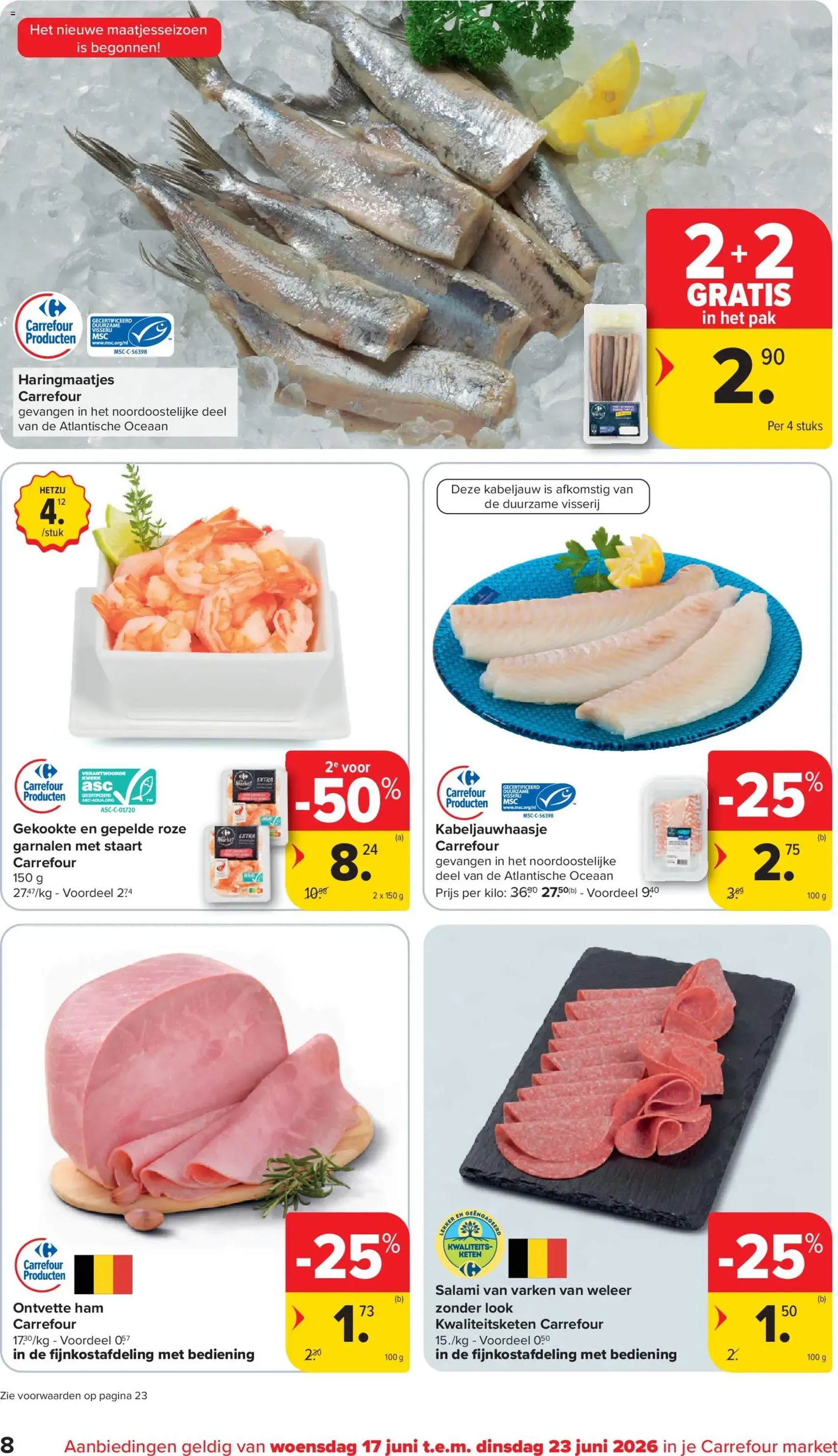 Carrefour market Folder week 25 - geldige folder vanaf 17/06/2026 pagina 8 van 24