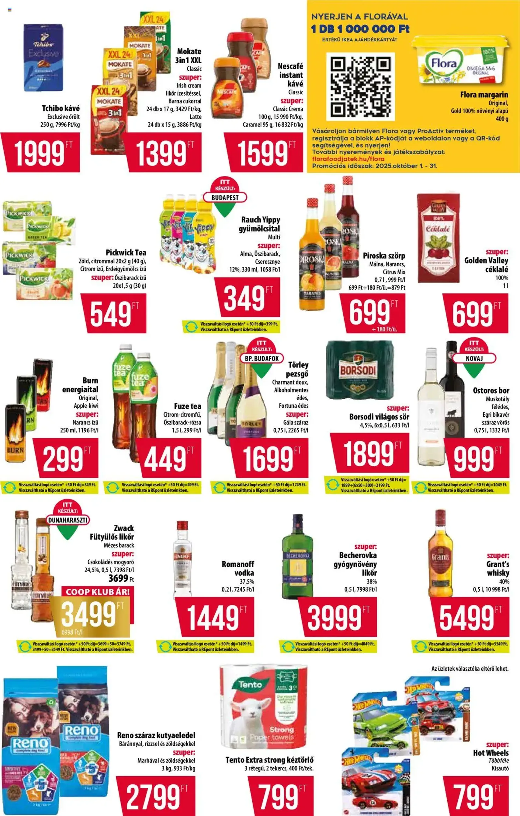 COOP Akciós újság - 2025.10.02. érvényes szórólap 6 oldal 8 oldalból COOP Akciós újság - 2025.10.02. érvényes szórólap 6 oldal 8 oldalból