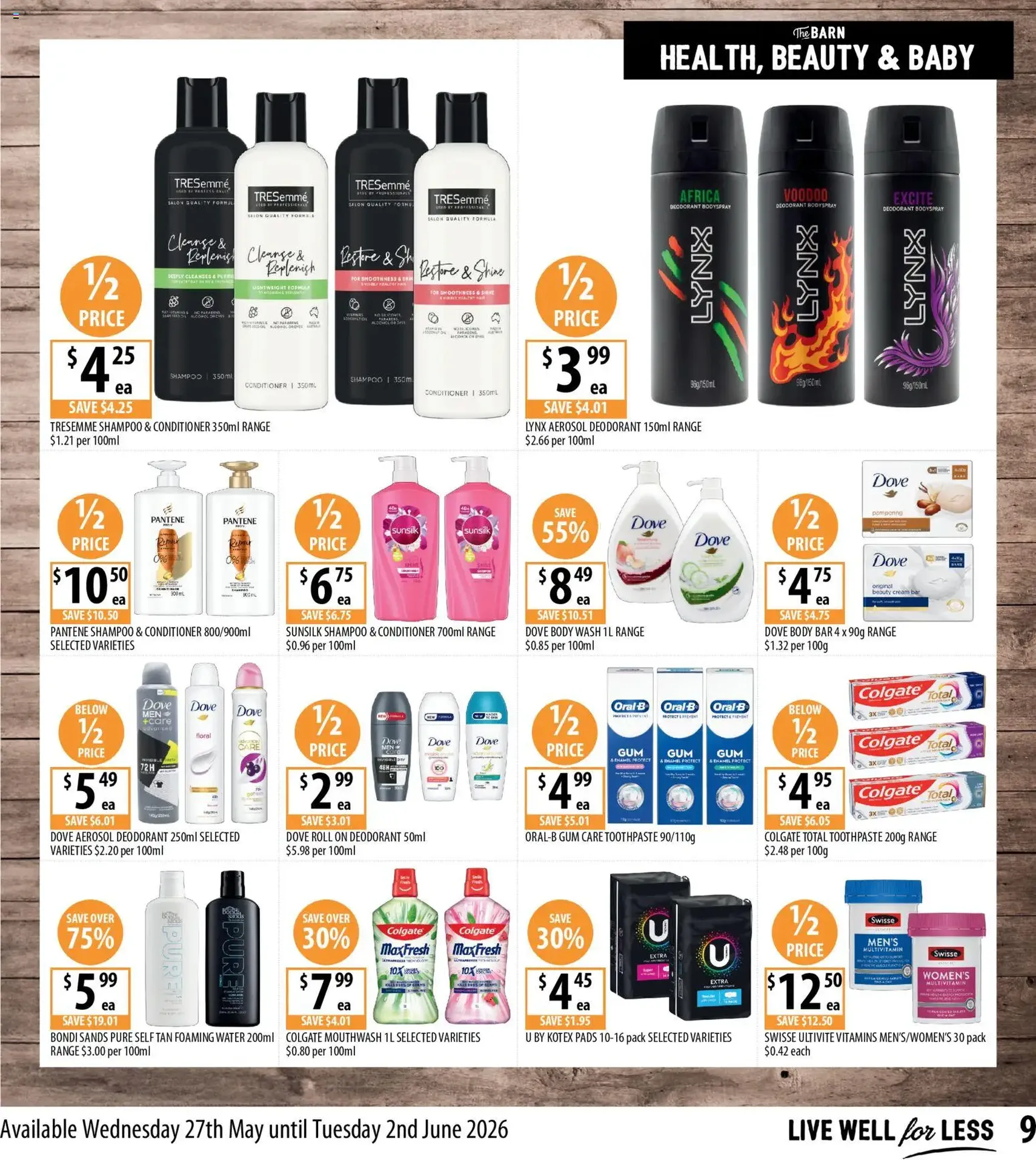 Supabarn catalogue - valid flyer from 27/05/2026, page 9 of 12