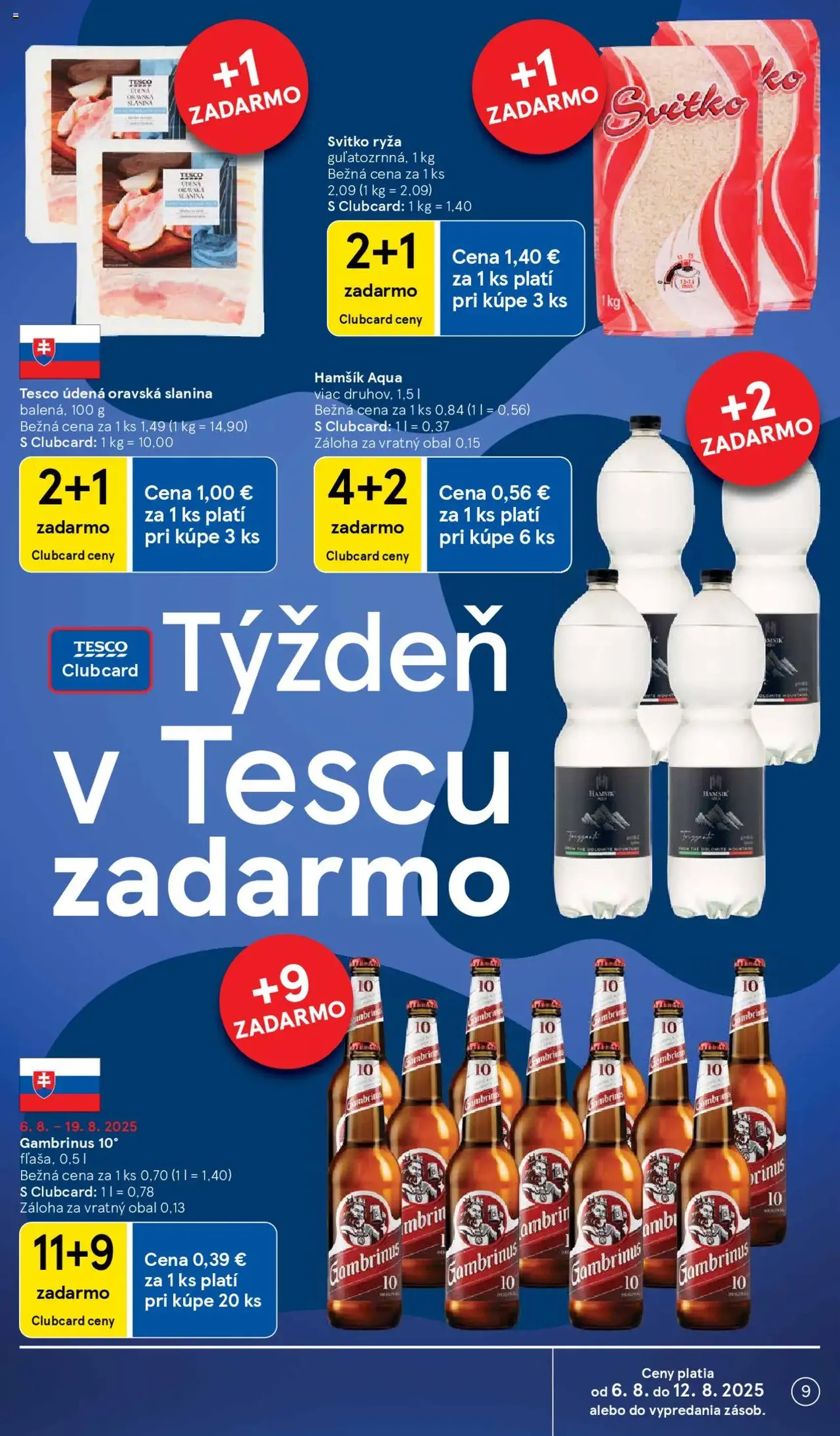 Tesco Hypermarket - leták - platný leták od 06.08.2025 strana 9 z 41 Tesco Hypermarket - leták - platný leták od 06.08.2025 strana 9 z 41