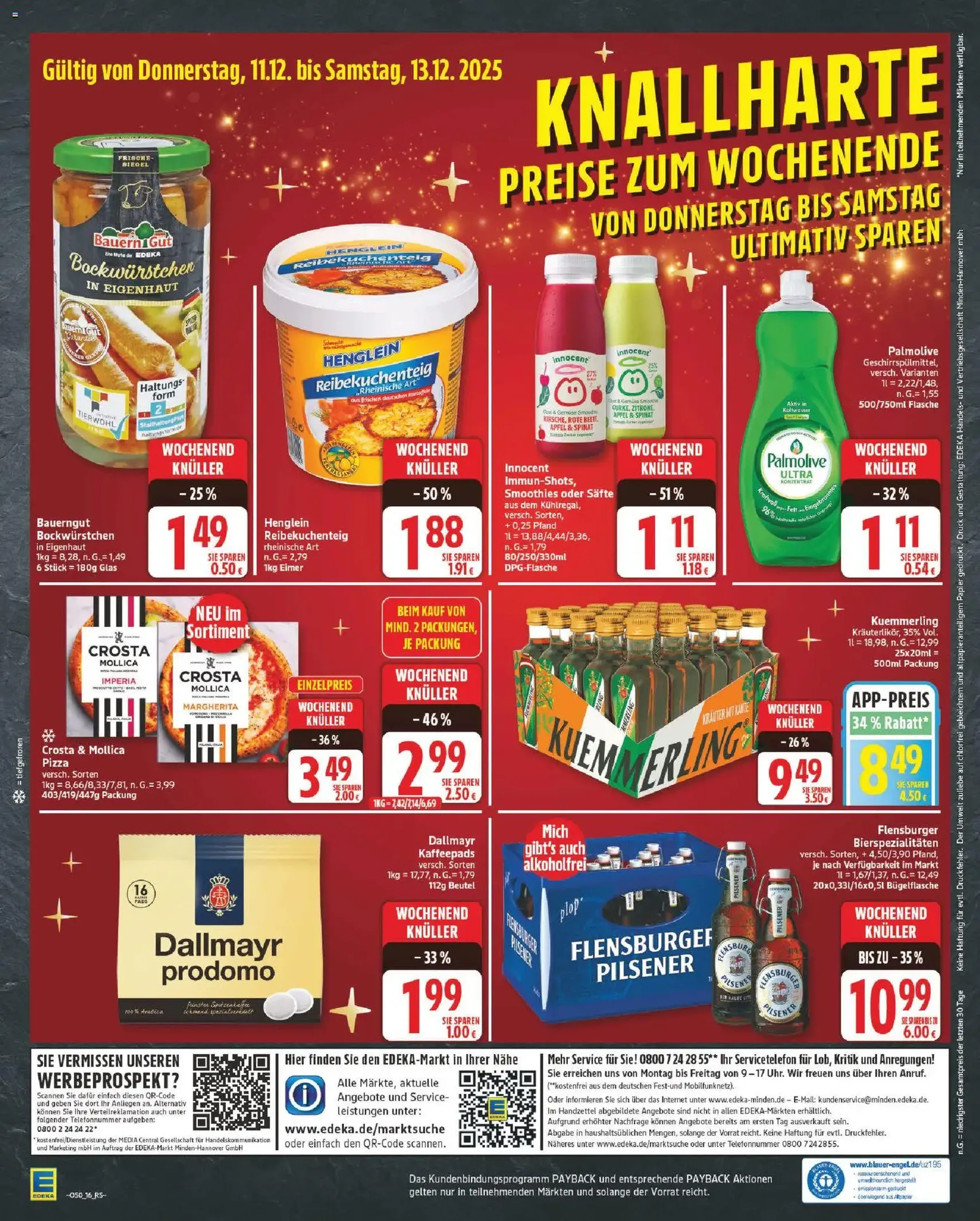 Edeka Prospekt - Gültiger Prospekt ab 08.12.2025, Seite 16 von insgesamt 19