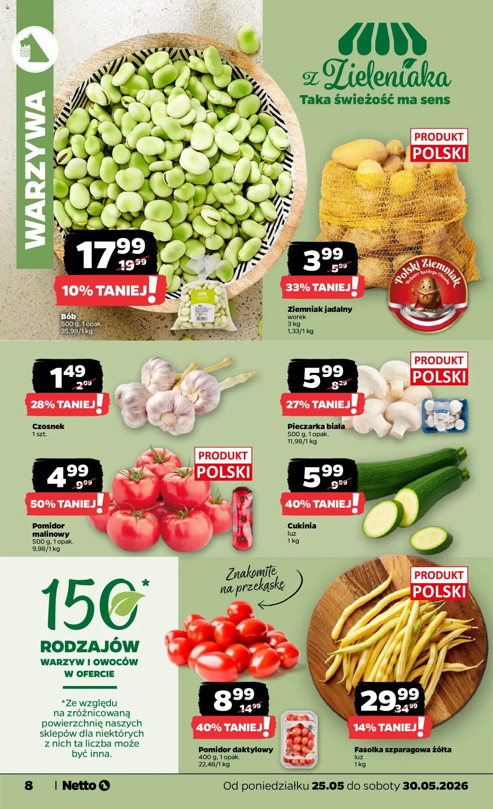 Netto gazetka od poniedziałku spożywcza - ważny gazetka od 25.05.2026 strona 8 z 42